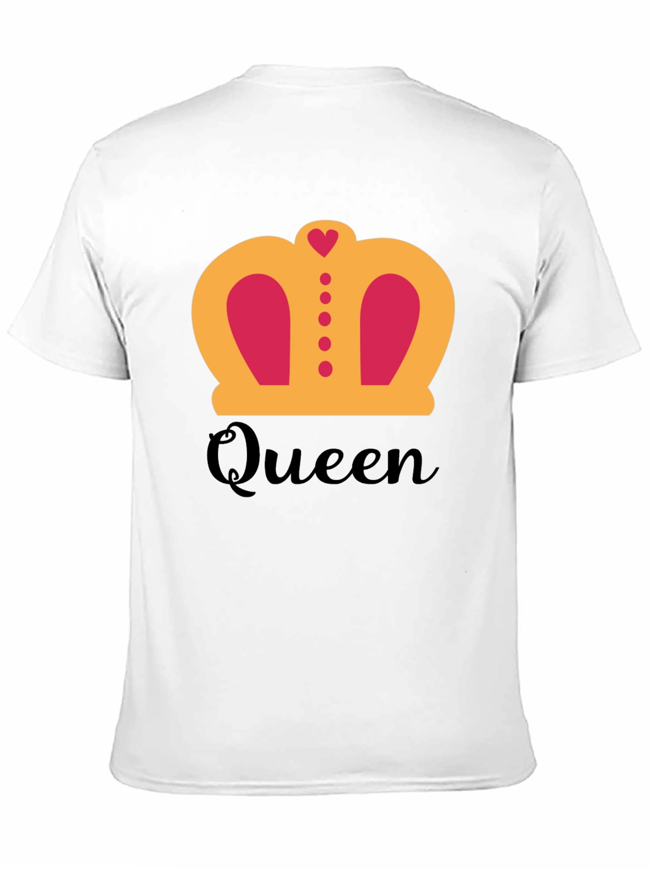 Black Queen Crown Graphic T-Shirt - Black view 11