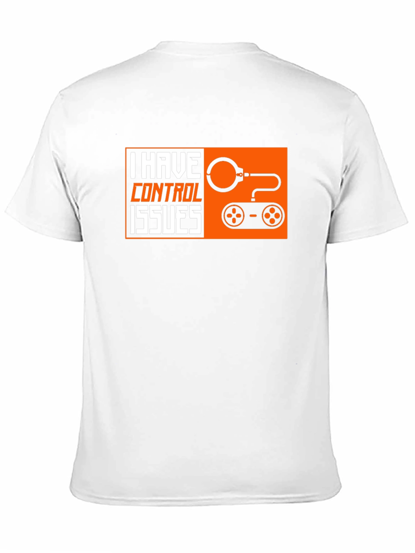 Black I Have Control Issues T-Shirt view 11