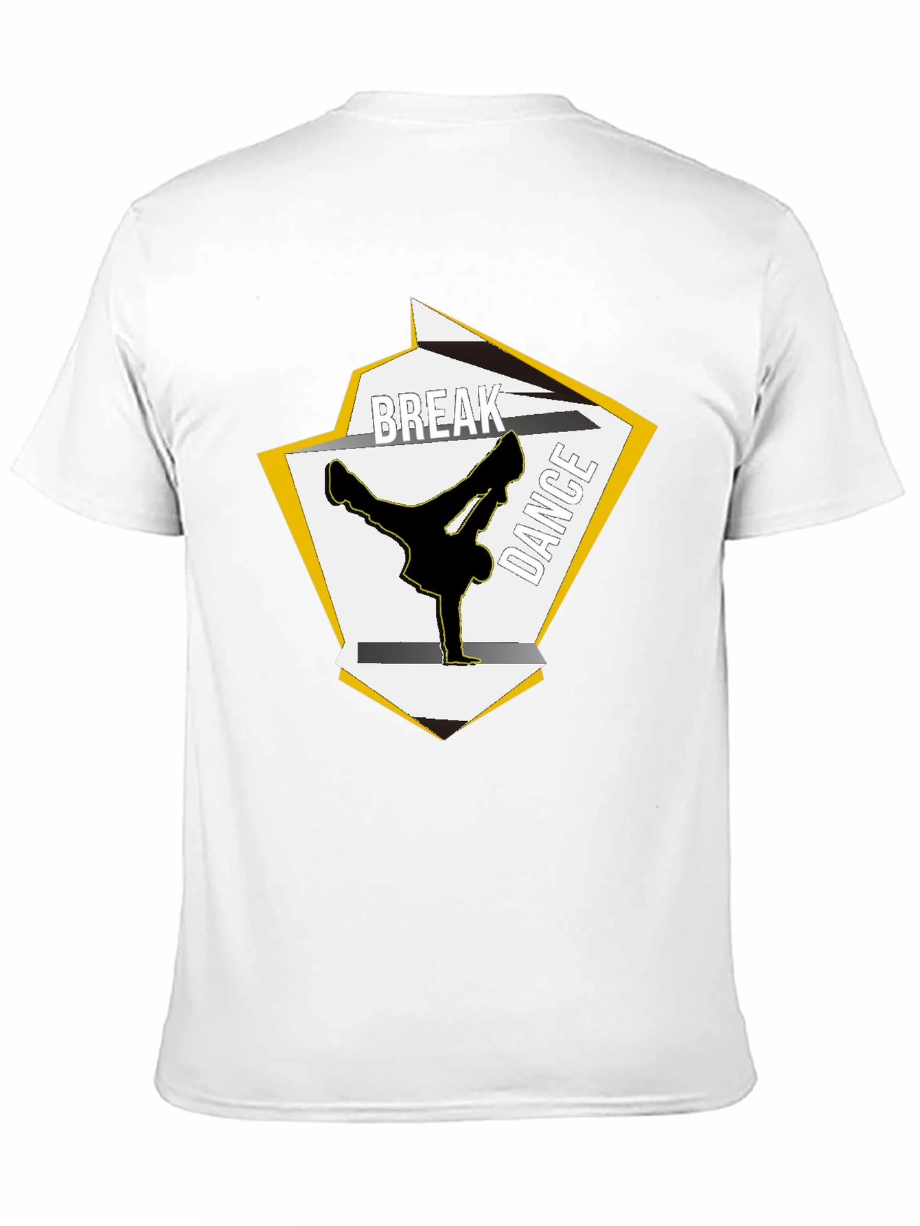Black Break Dance Graphic T-Shirt - Urban Style view 11