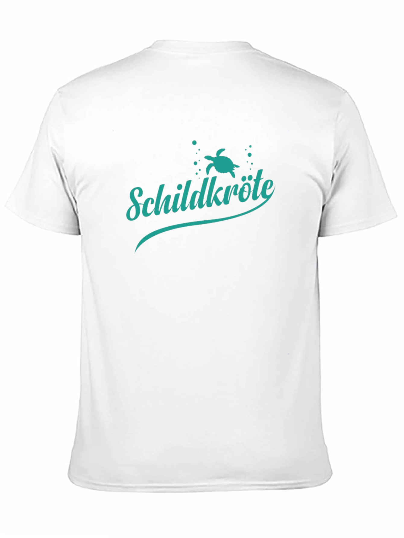 Black Turtle Schildkrote Graphic T-Shirt - Black view 11