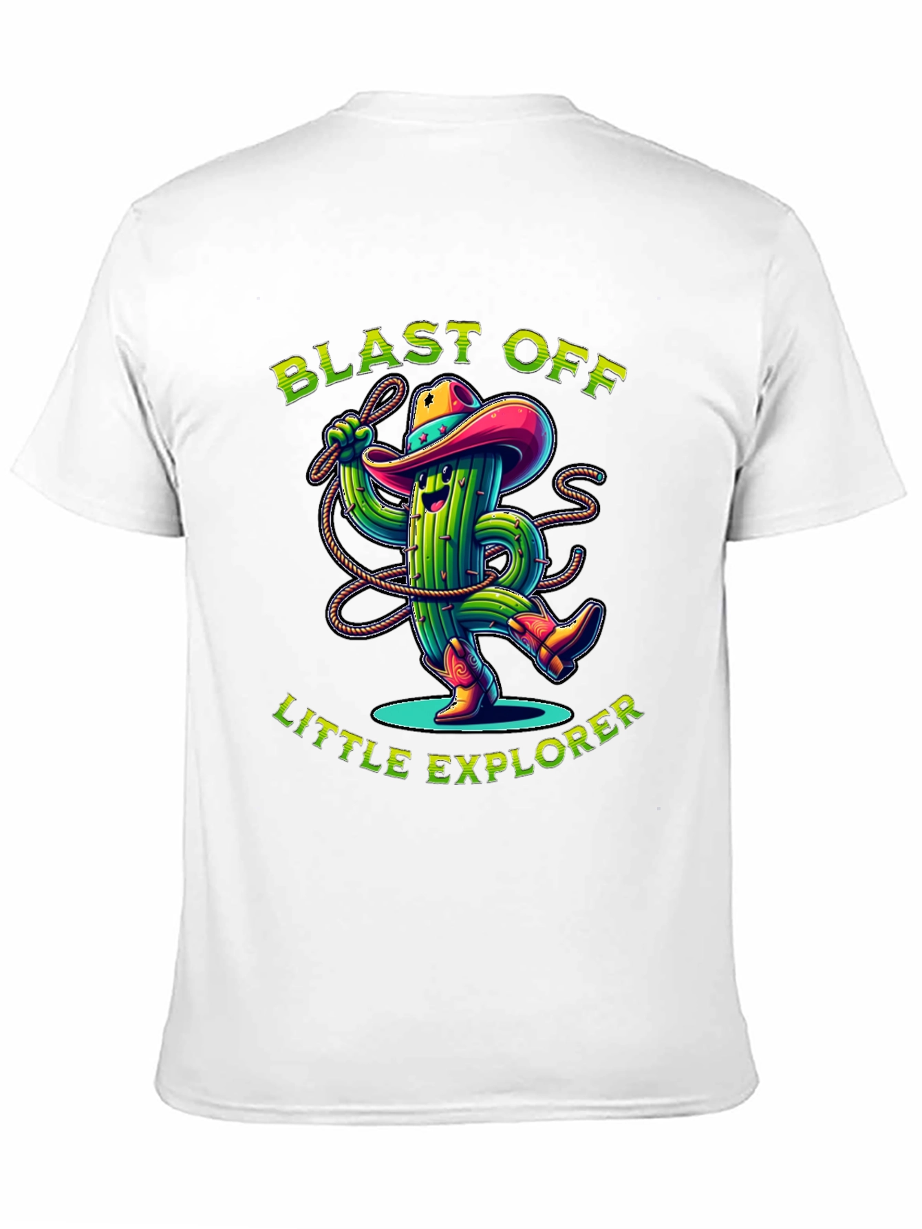 Black Blast Off Little Explorer T-Shirt view 11