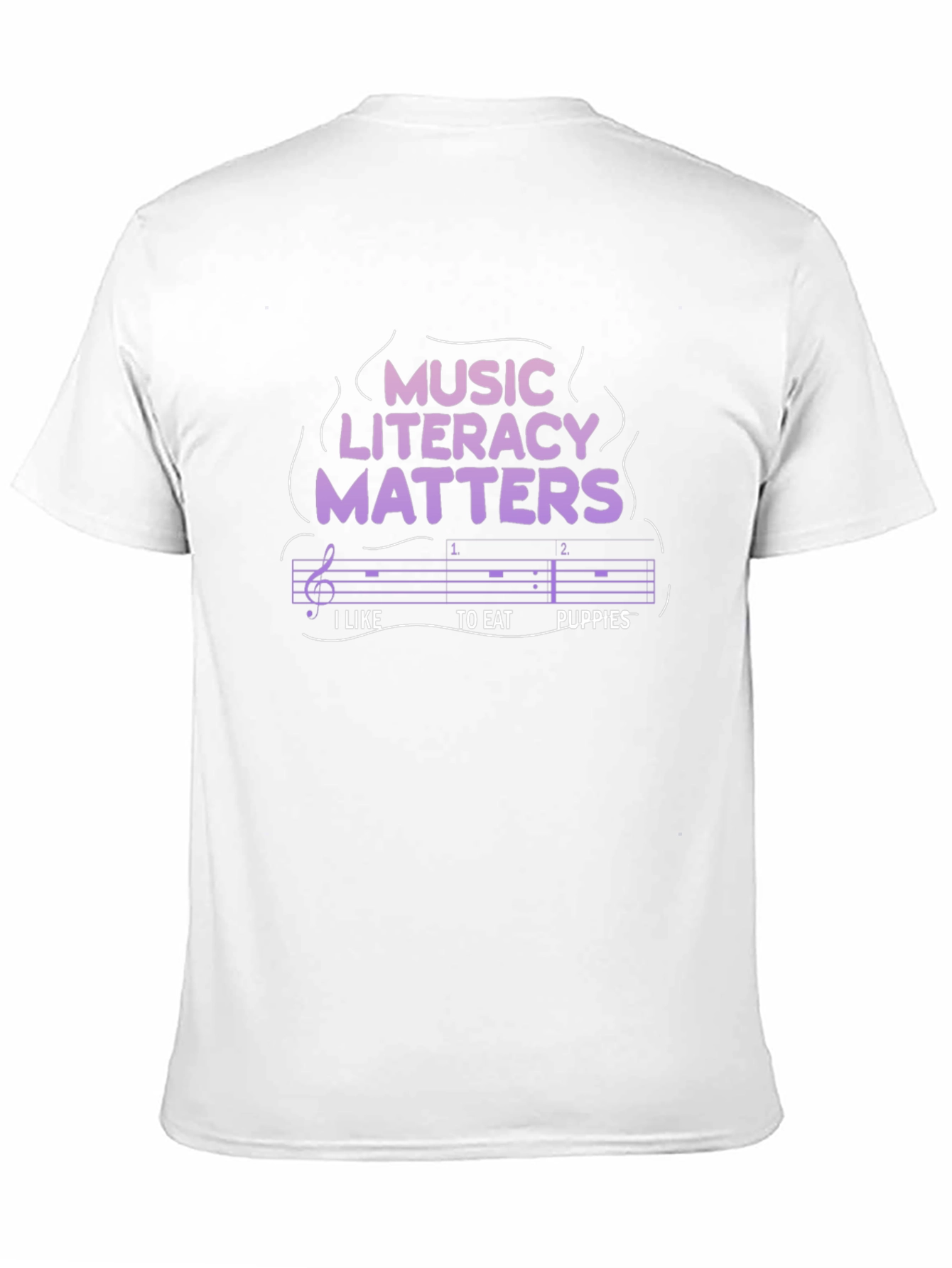 Black Music Literacy Matters Graphic Tee view 11