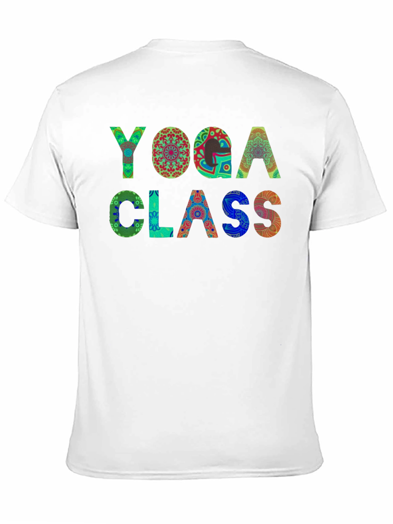 Yoga Class T-Shirt - Colorful Design - 11