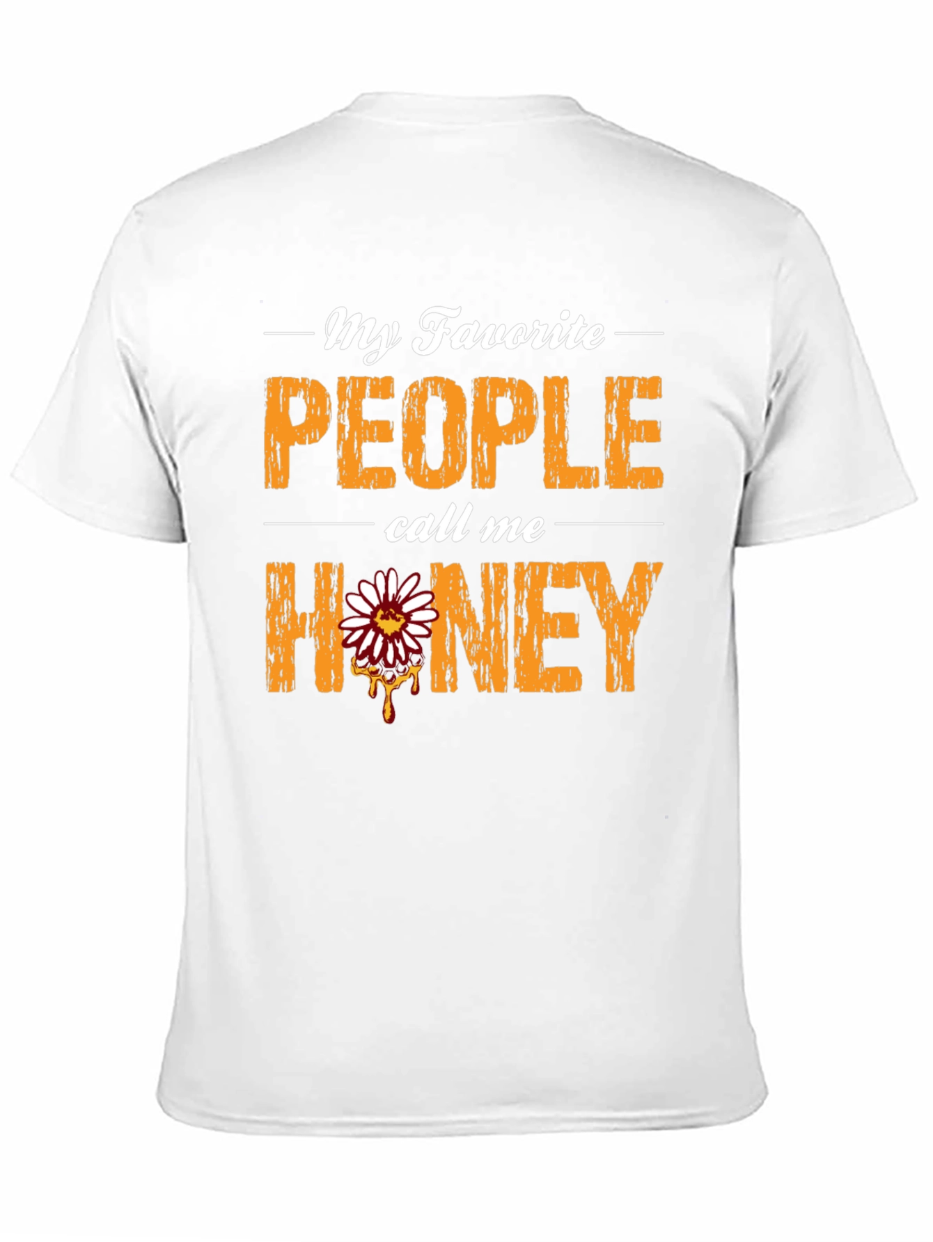 Black My Favorite People Call Me Honey T-Shirt view 11