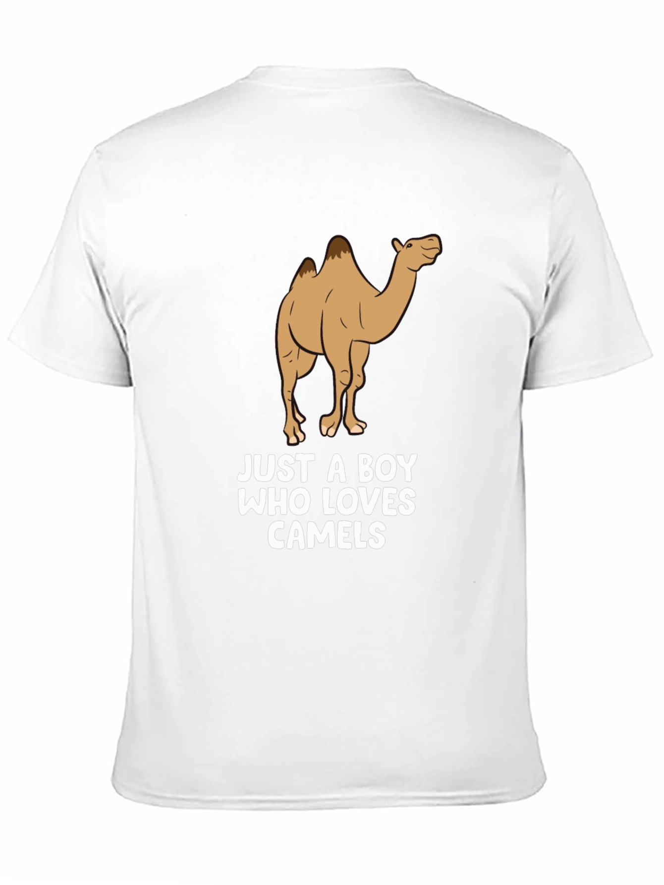 Black Camel Lover T-Shirt -  Men's Black Cotton Tee view 11