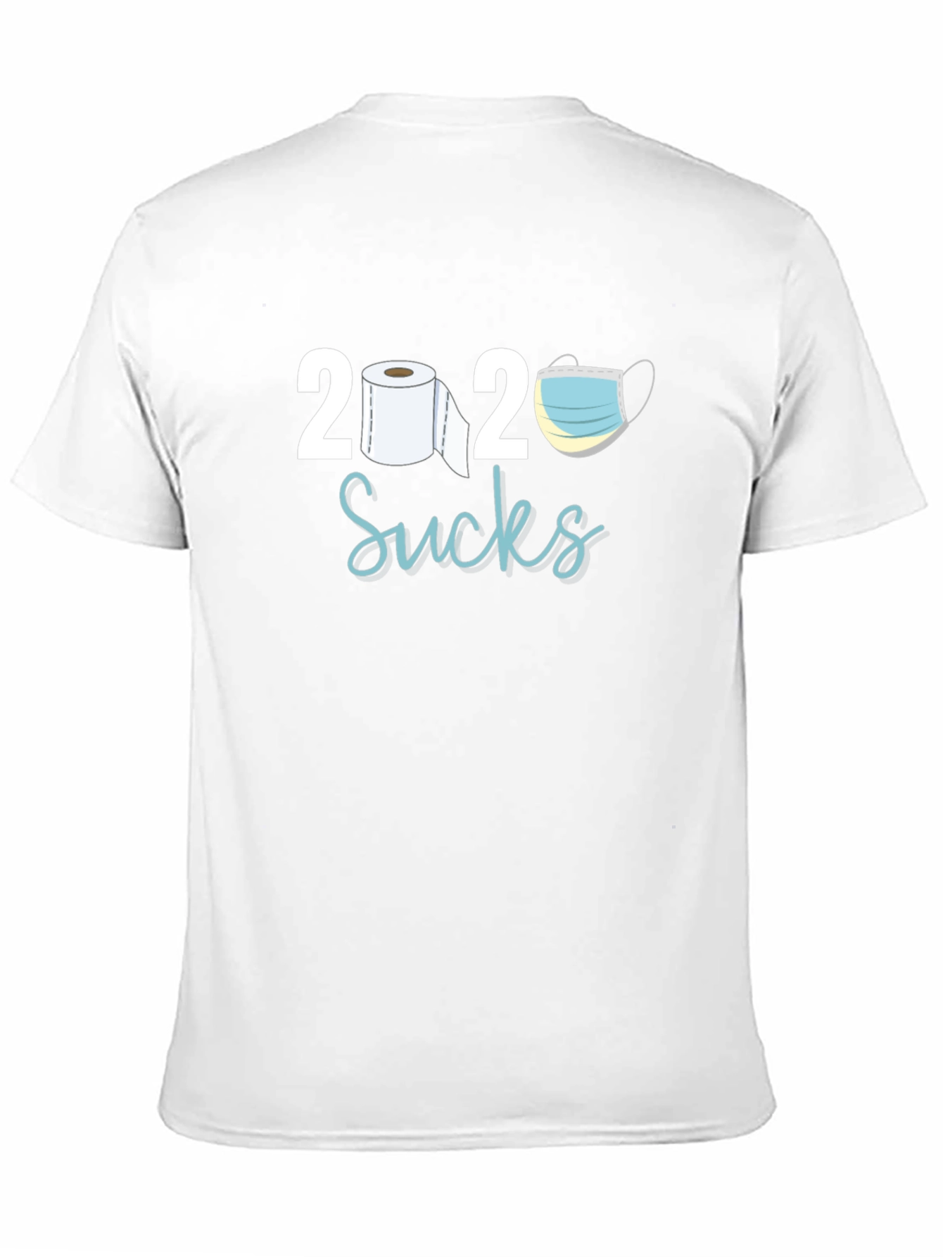 Black 2020 Sucks Novelty Graphic T-Shirt view 11