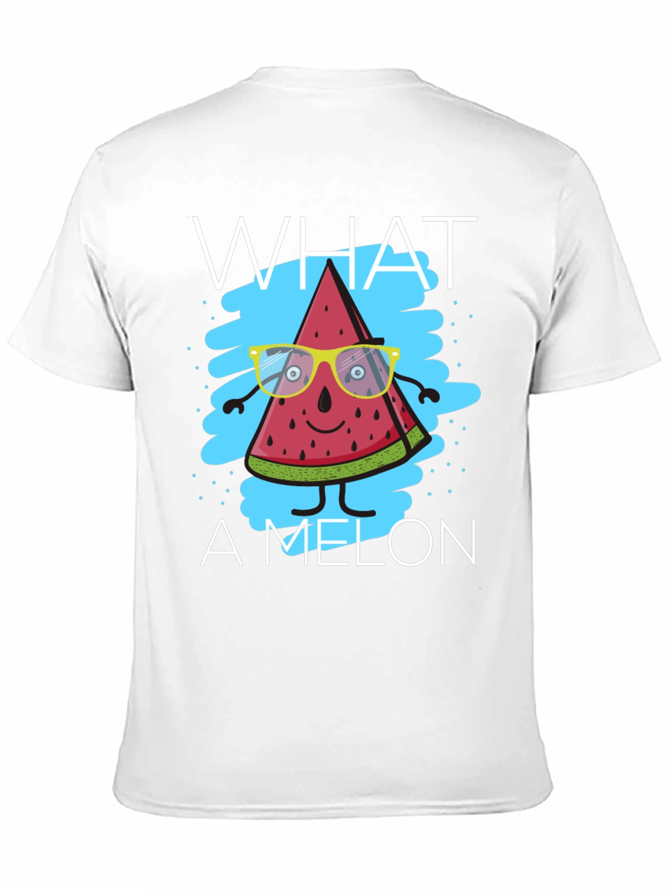 Black What A Melon Graphic T-Shirt view 11
