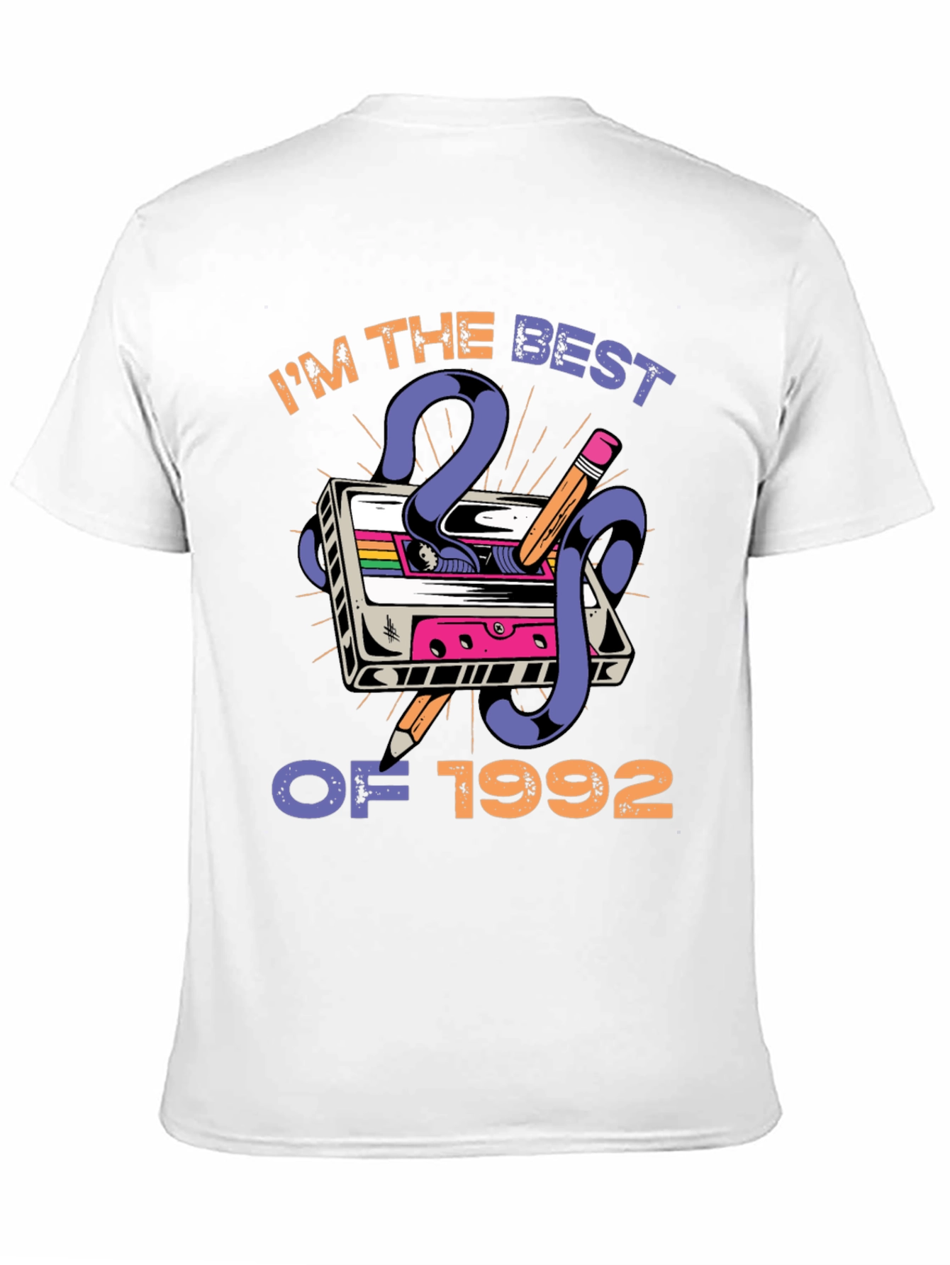 Black Best of 1992 Cassette Tape Graphic Tee view 11