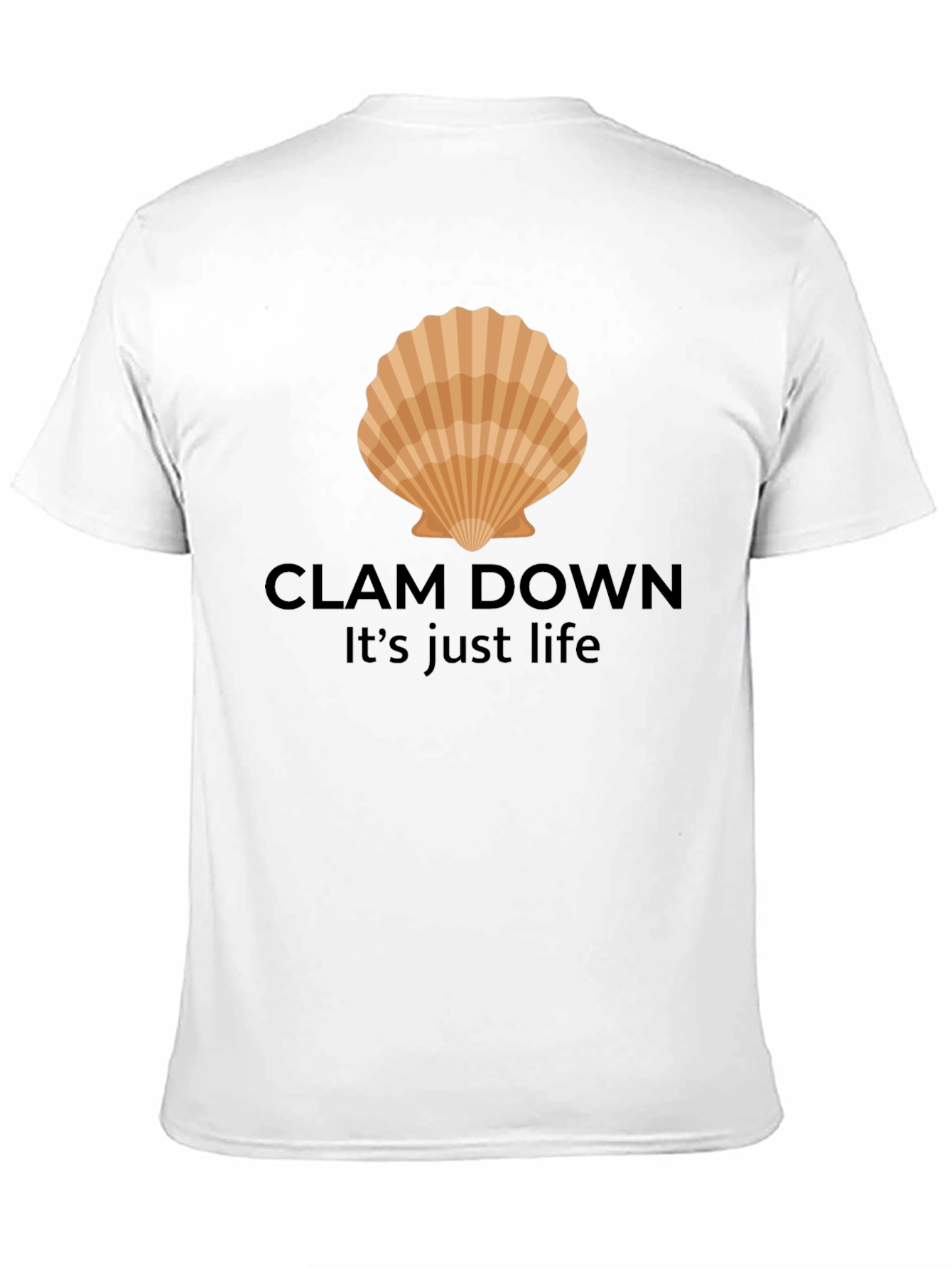Black Clam Down Graphic T-Shirt view 11