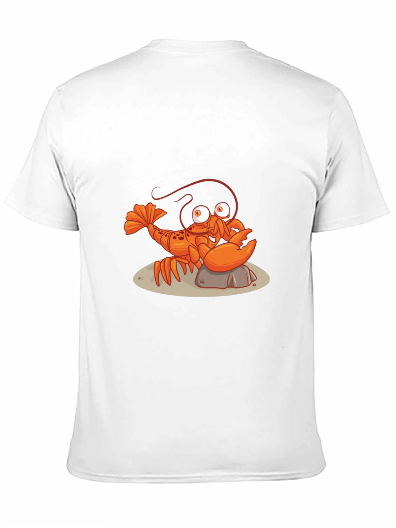 Black Lobster Graphic Tee - Quirky Black T-Shirt view 11