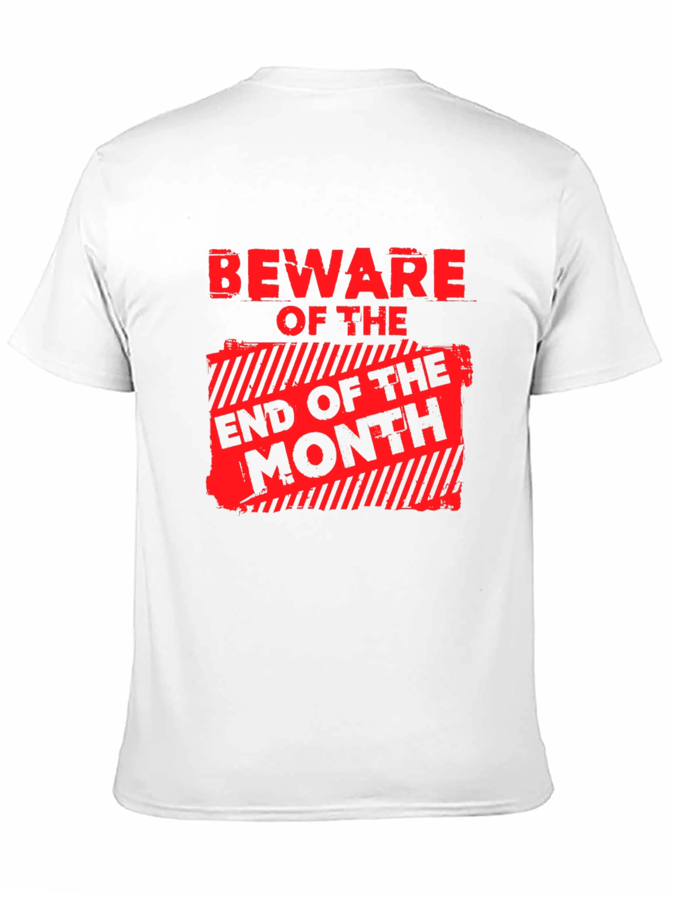 Black Beware End of Month Graphic T-Shirt view 11