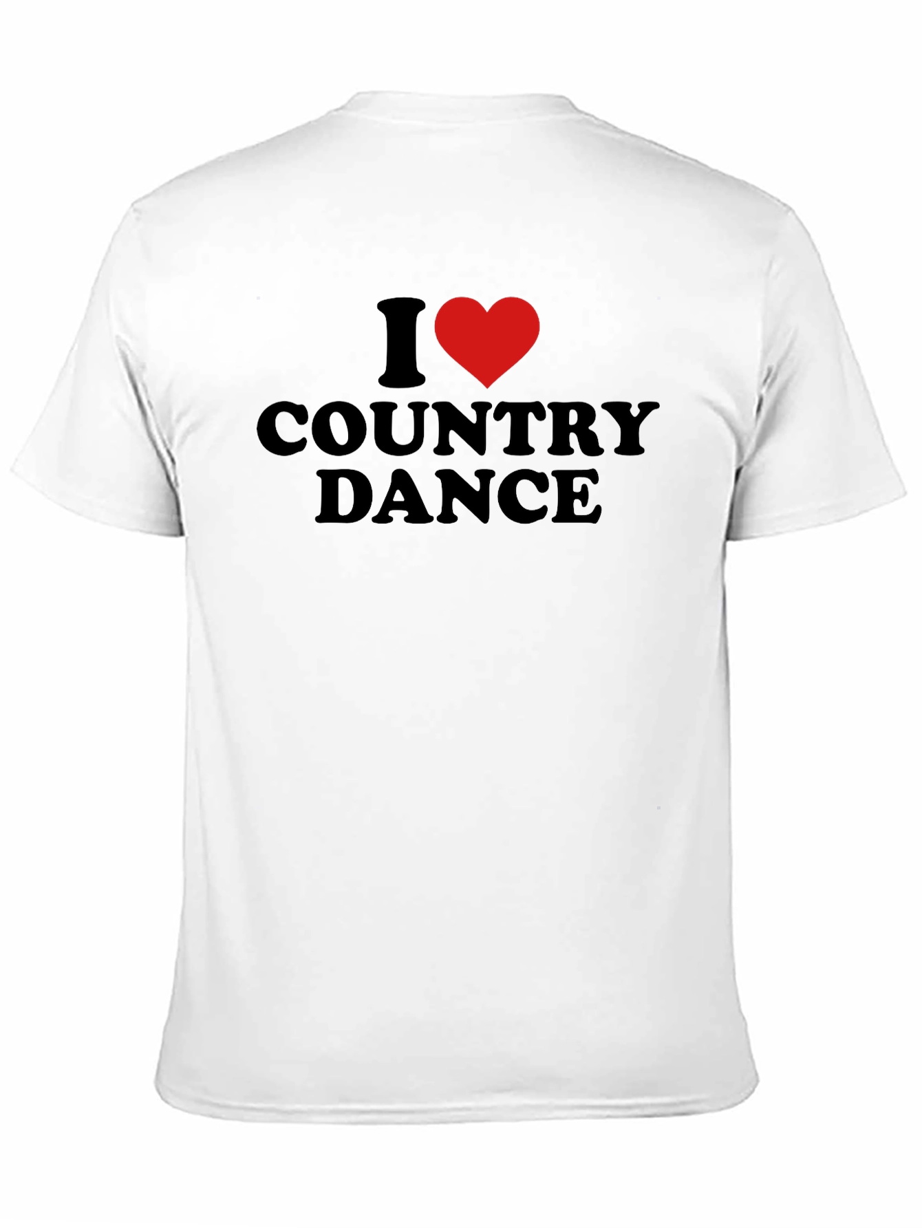 Black I Heart Country Dance Black T-Shirt view 11
