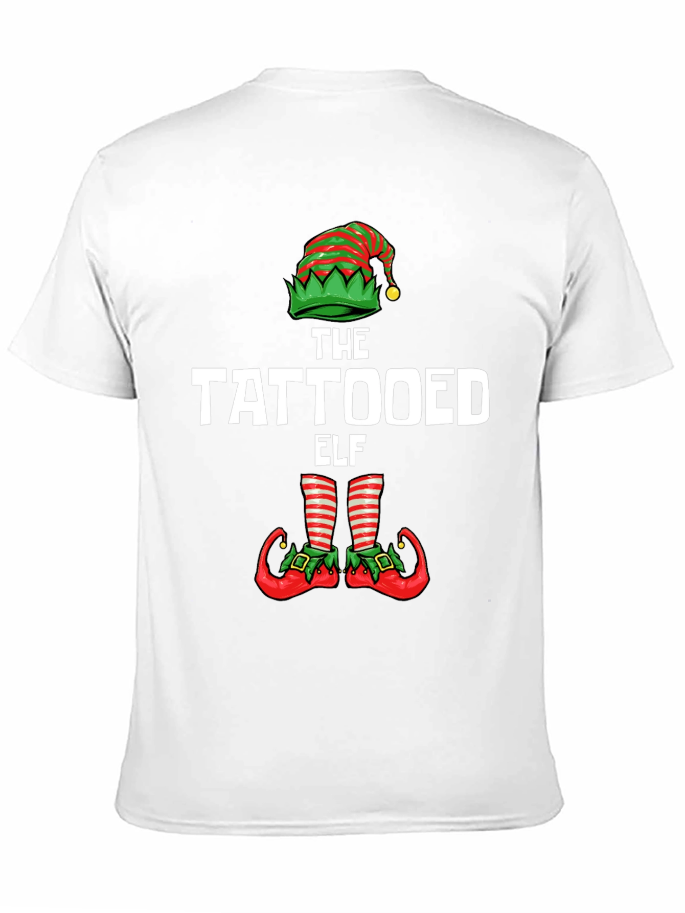 Black The Tattooed Elf Graphic T-Shirt view 11