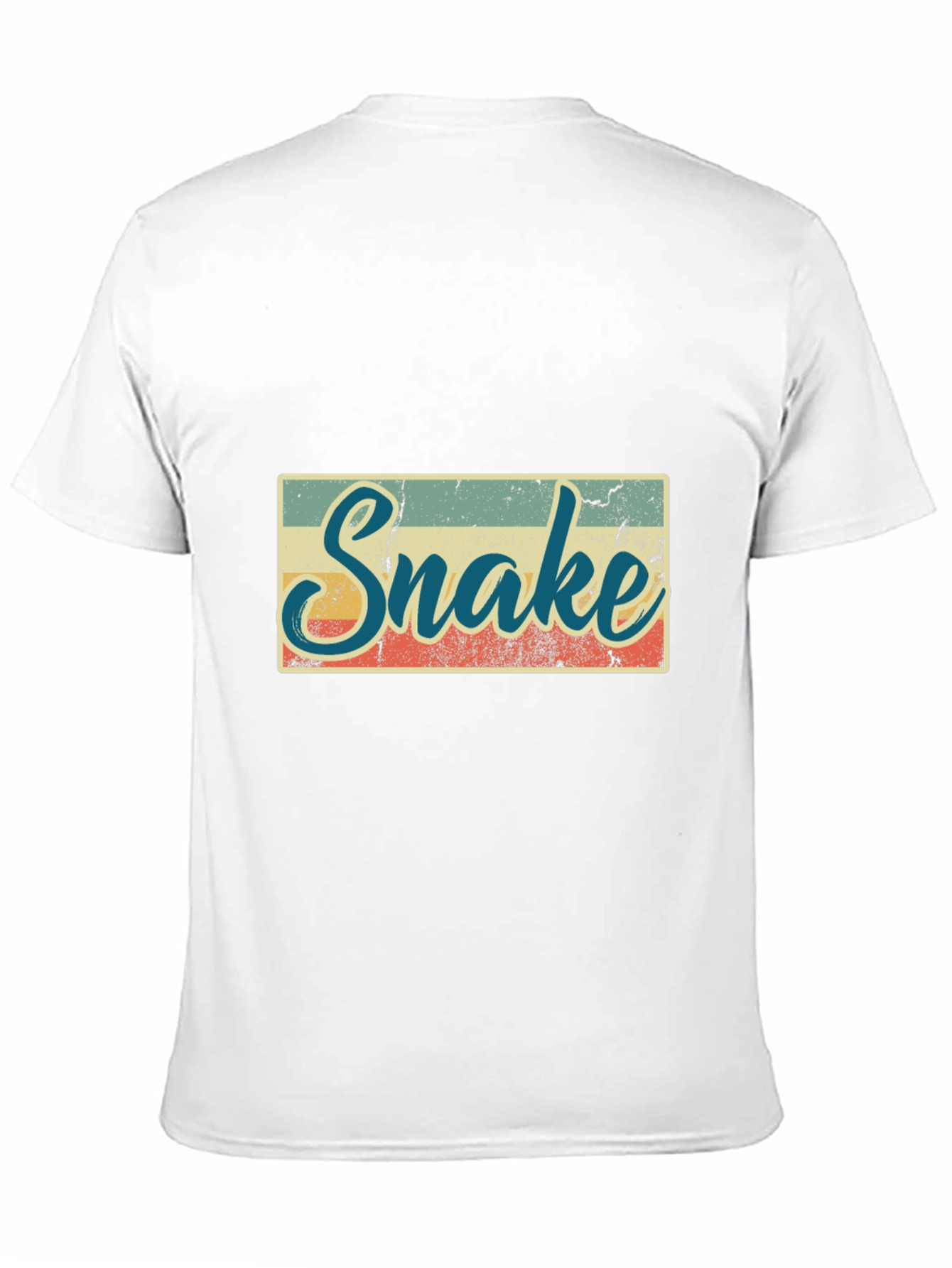 Black Vintage Snake T-Shirt - Retro Style Animal Tee view 11