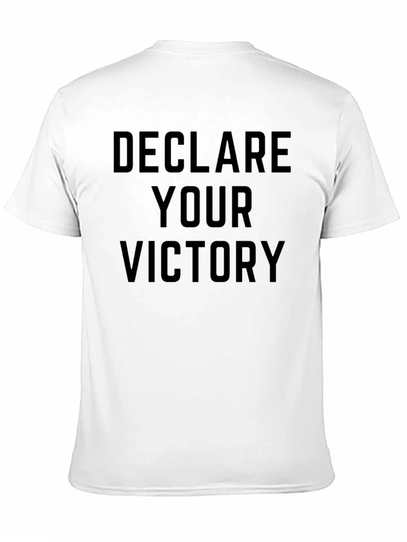 Black Declare Your Victory Graphic Tee - Black view 11