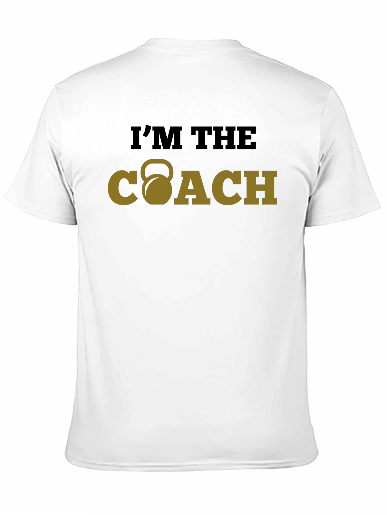 Black I'm The Coach Fitness T-Shirt view 11
