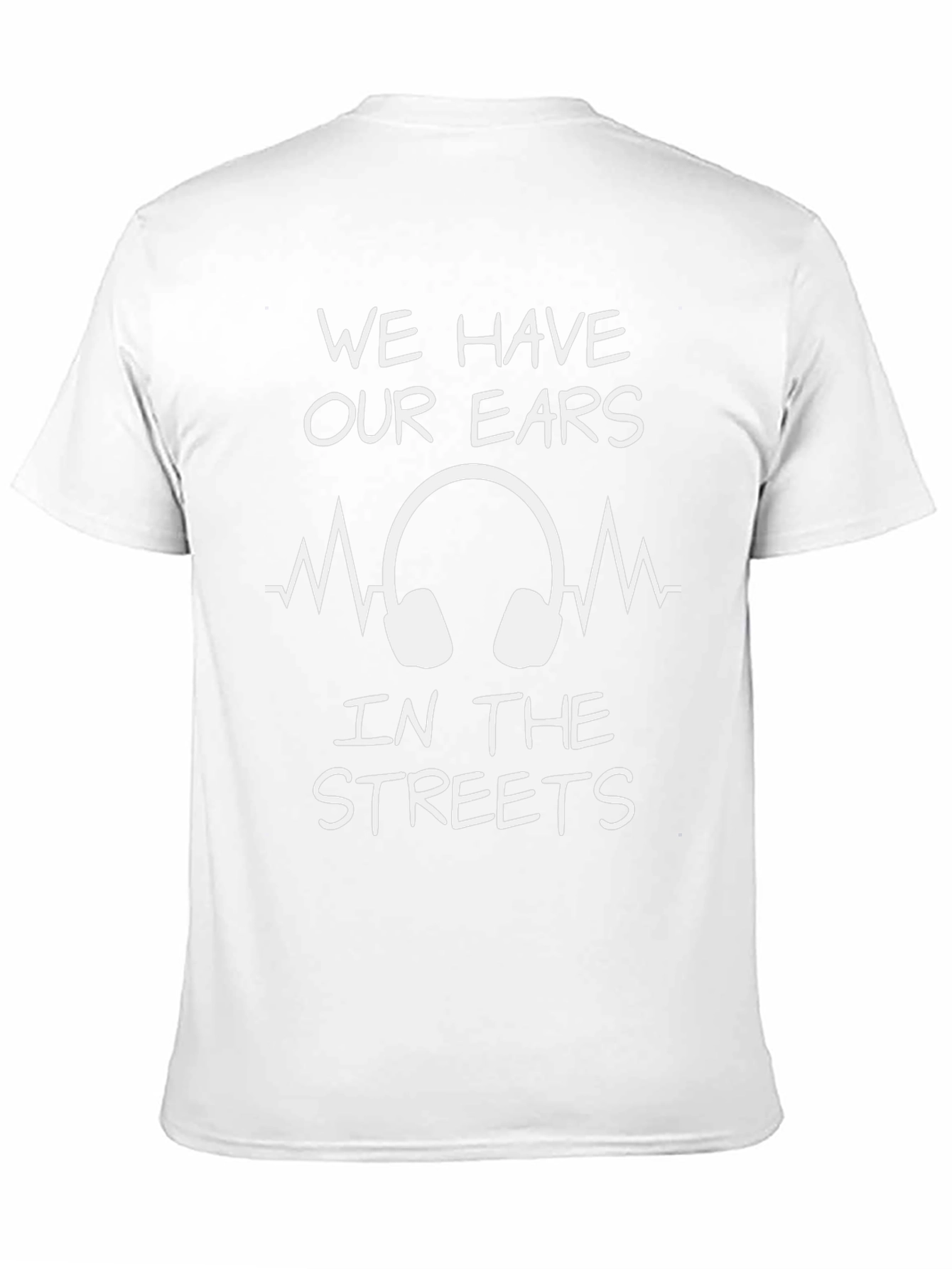 Black Street Listener Graphic Tee view 11