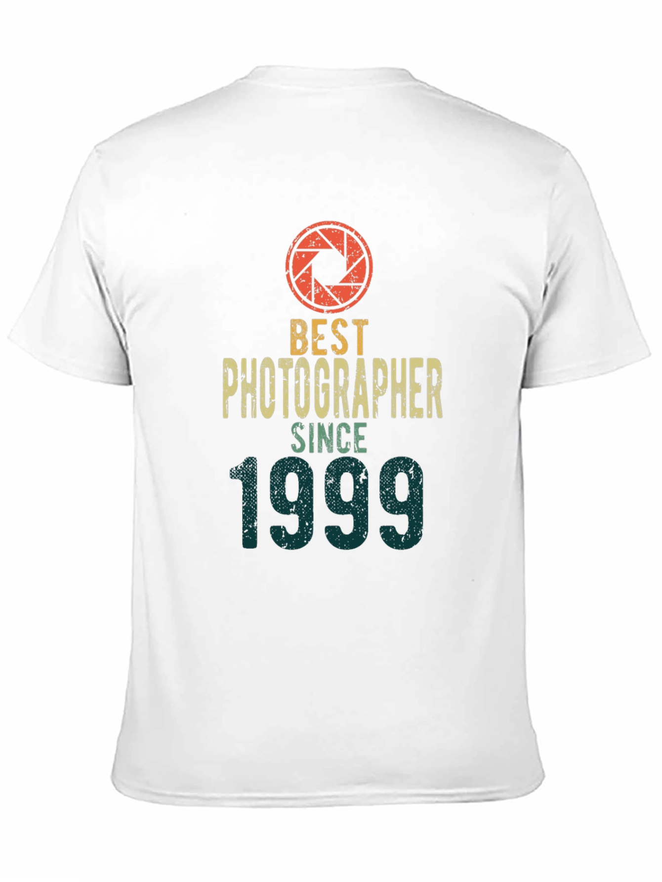 Black Best Photographer Since 1999 Graphic T-Shirt view 11