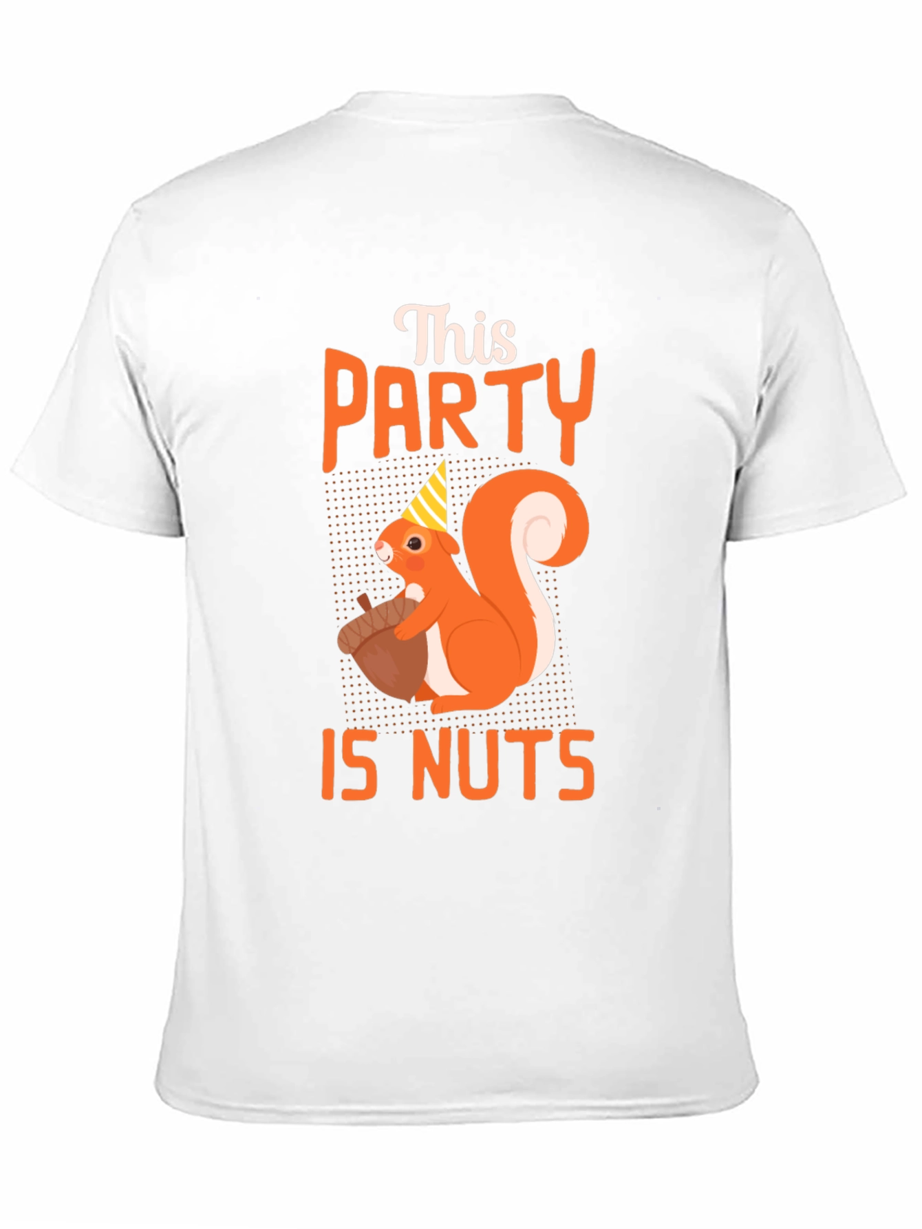 Black This Party Is Nuts T-Shirt Funny Squirrel Tee view 11