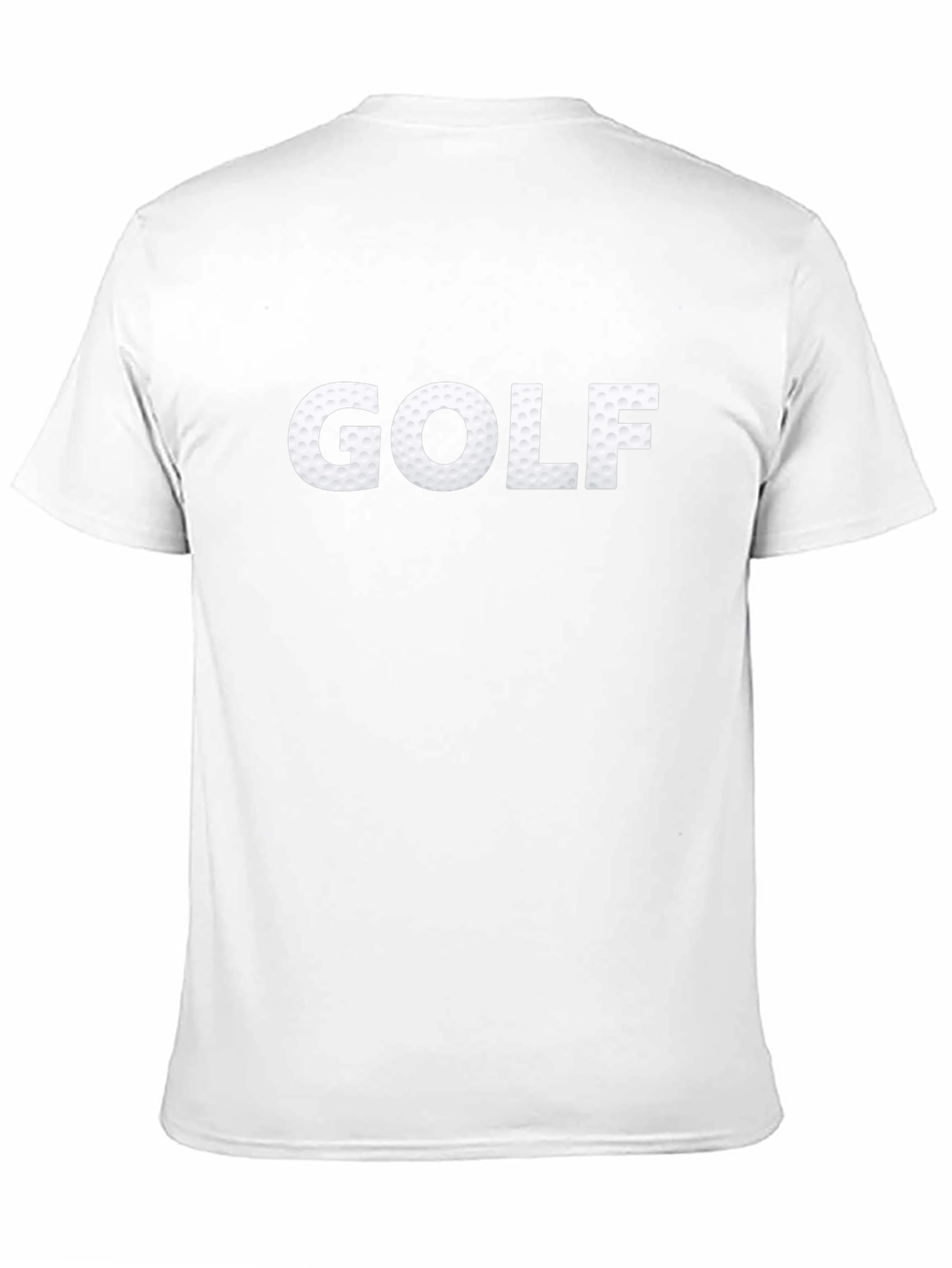 Golf Ball Texture Tee - Sporty Black T-Shirt - 11