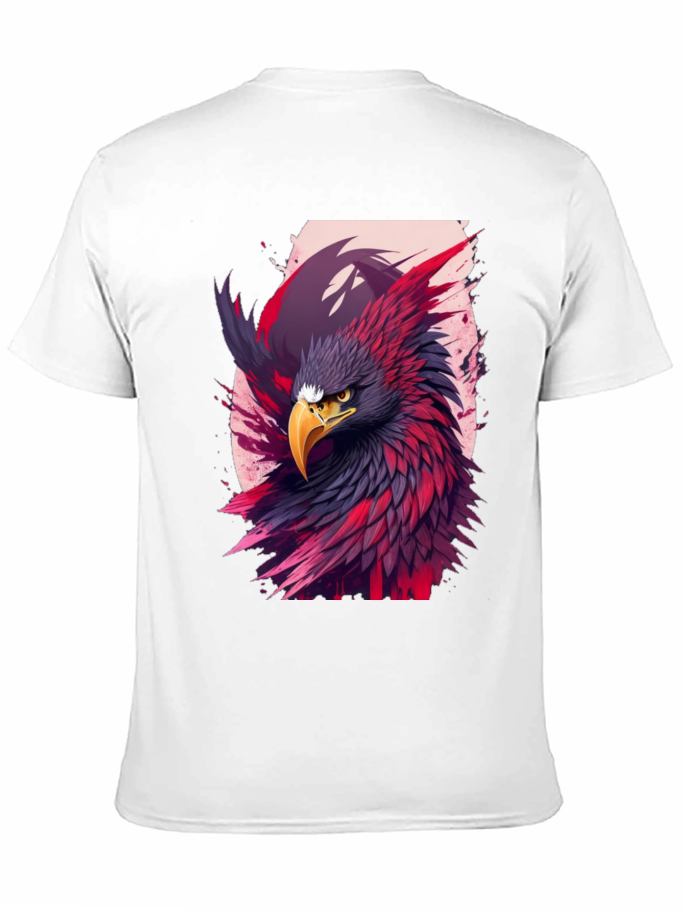 Black Eagle Graphic Black T-Shirt view 11