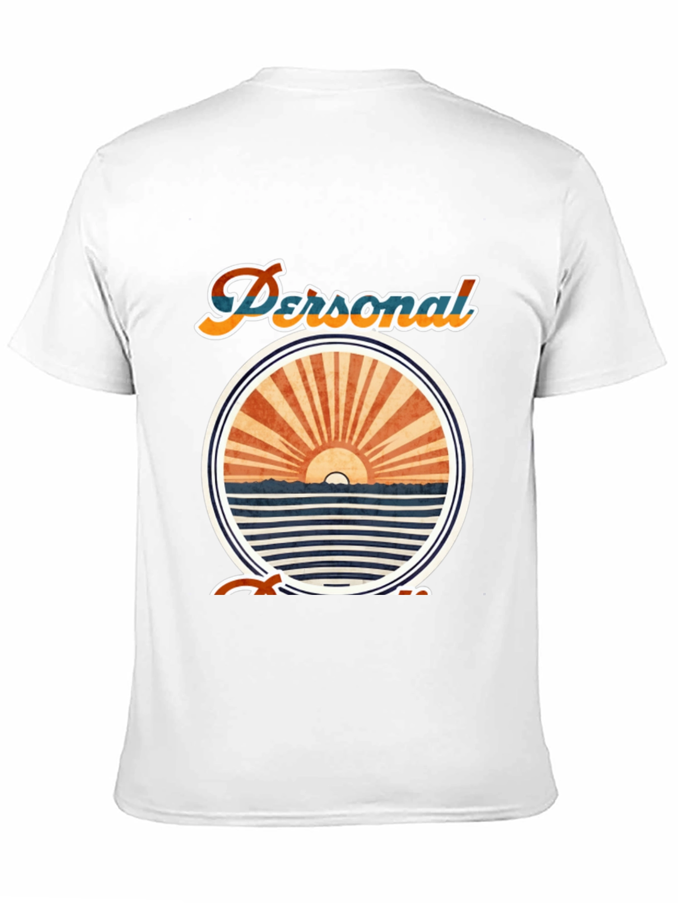 Black Personal Cruise T-Shirt - Black Crew Neck view 11