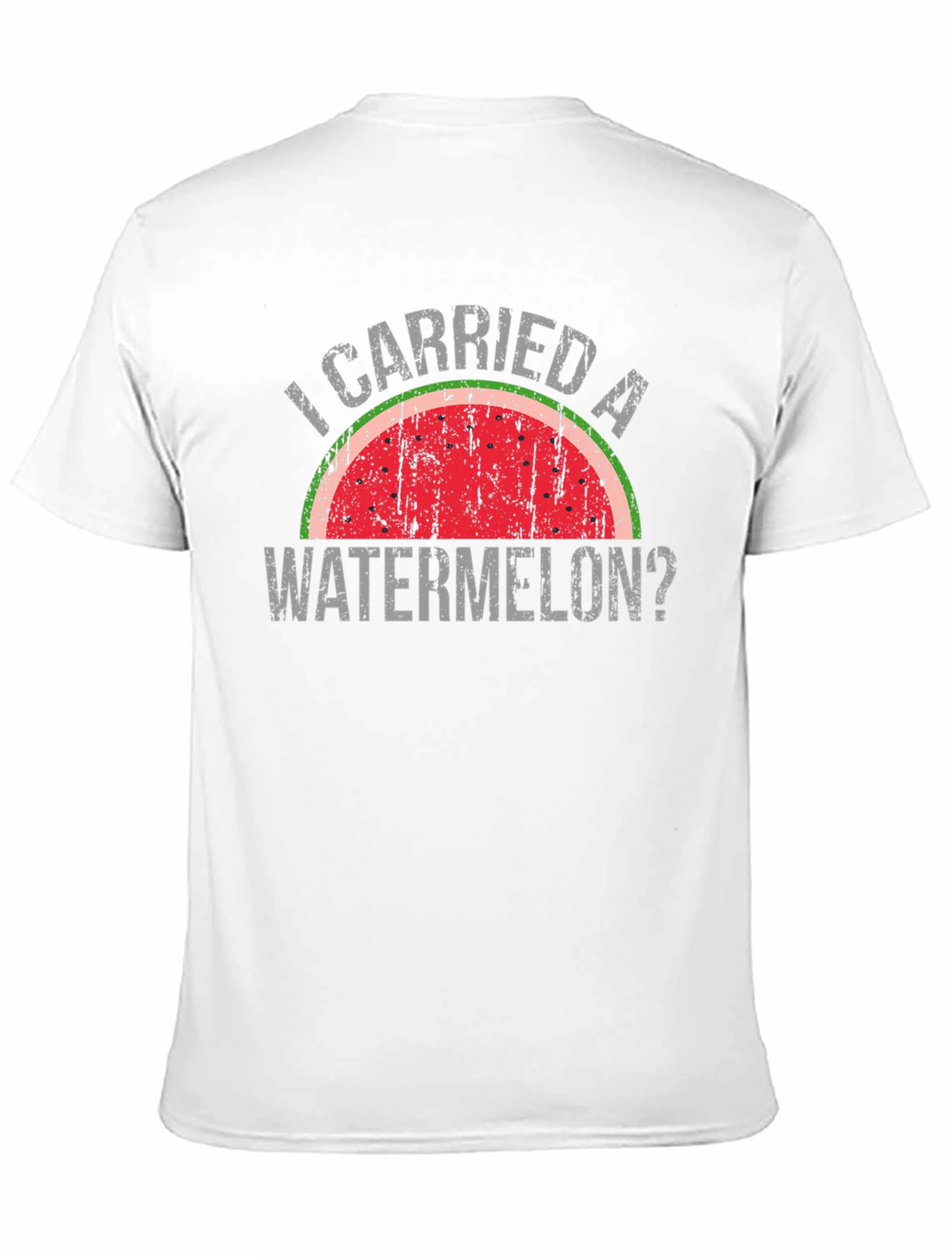 Black I Carried a Watermelon? T-Shirt - Retro Funny Movie Tee view 11