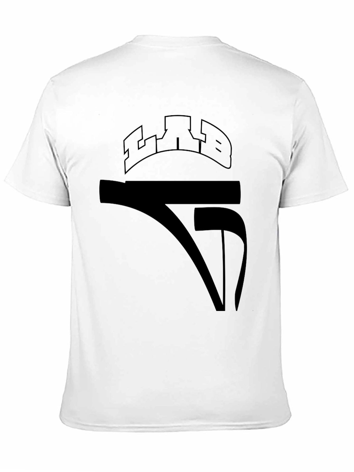 Black Black Graphic T-Shirt - Men's Casual Wear view 11