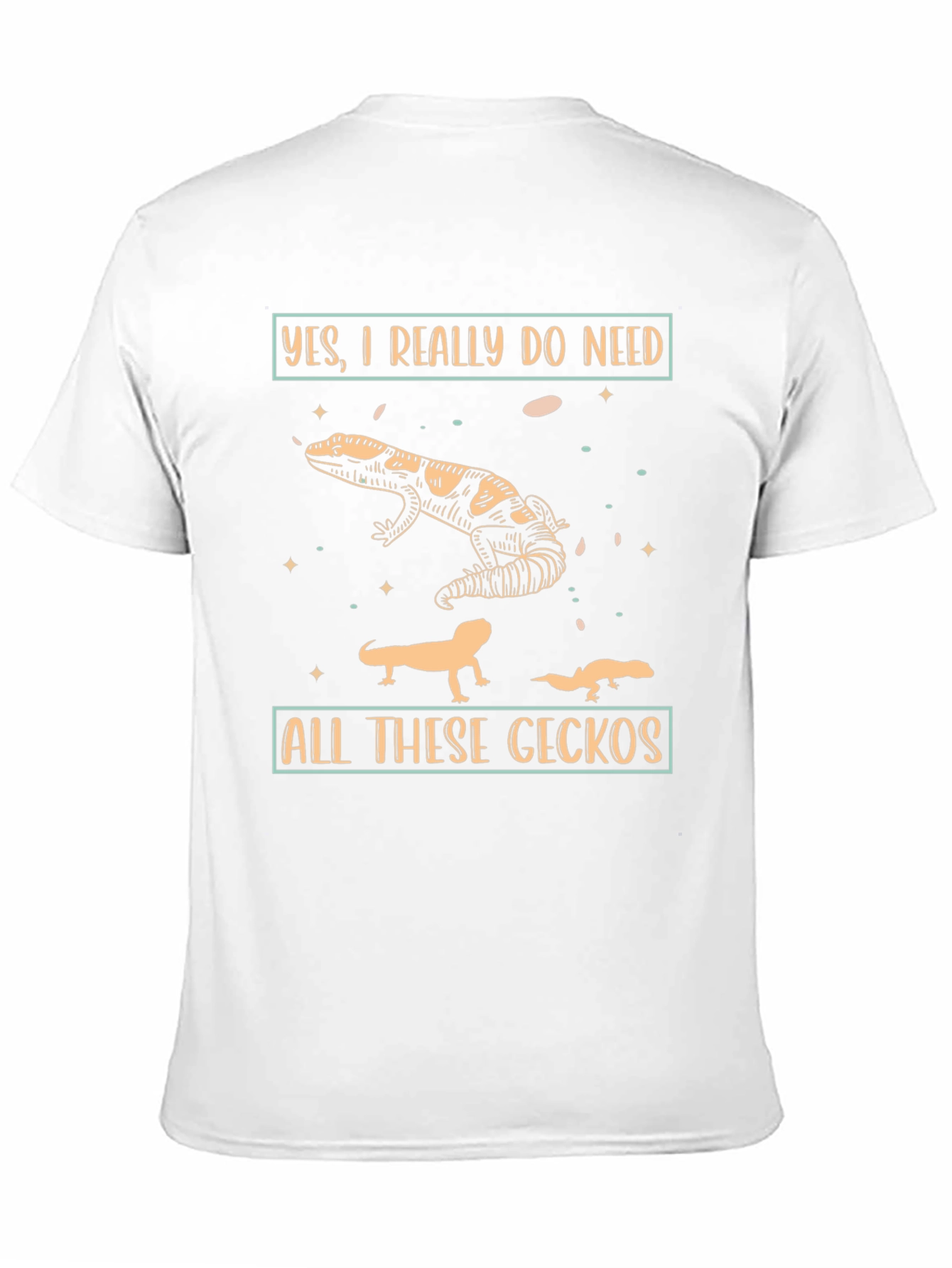 Black Gecko Lover T-Shirt - Funny Reptile Tee view 11