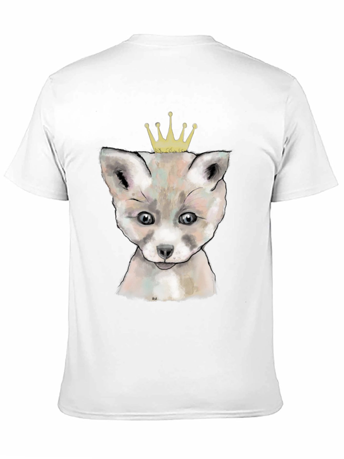 Black Fox Prince T-Shirt - Black view 11