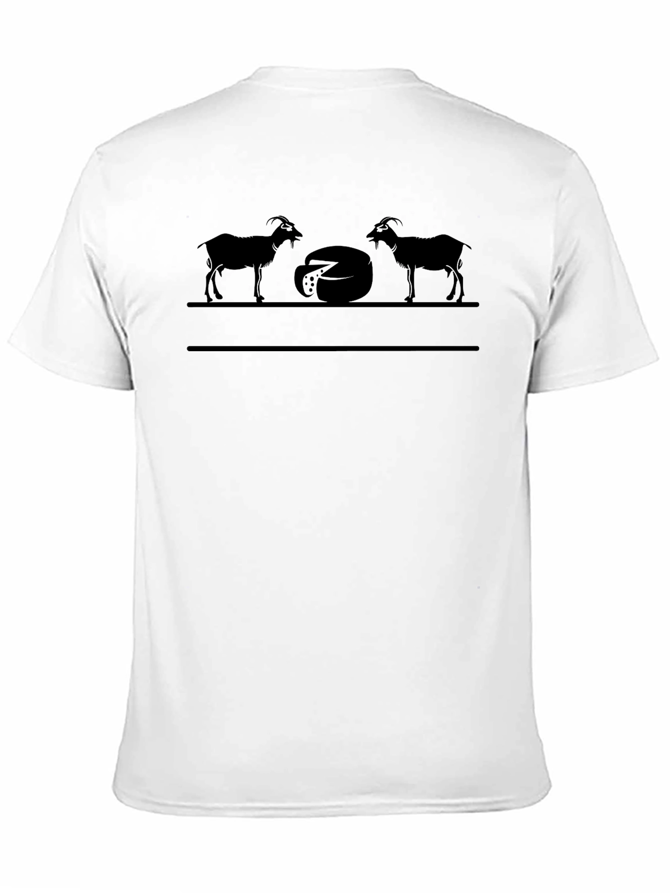 Black Goat Cheese Graphic Tee - Black T-Shirt view 11