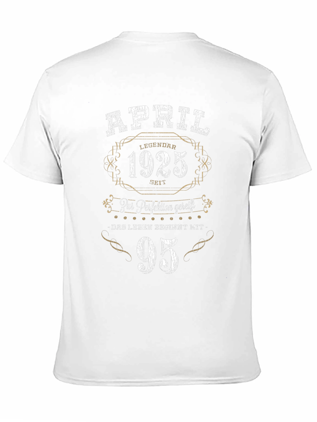 Black April 1925 T-Shirt - Legendary Since 1925 view 11