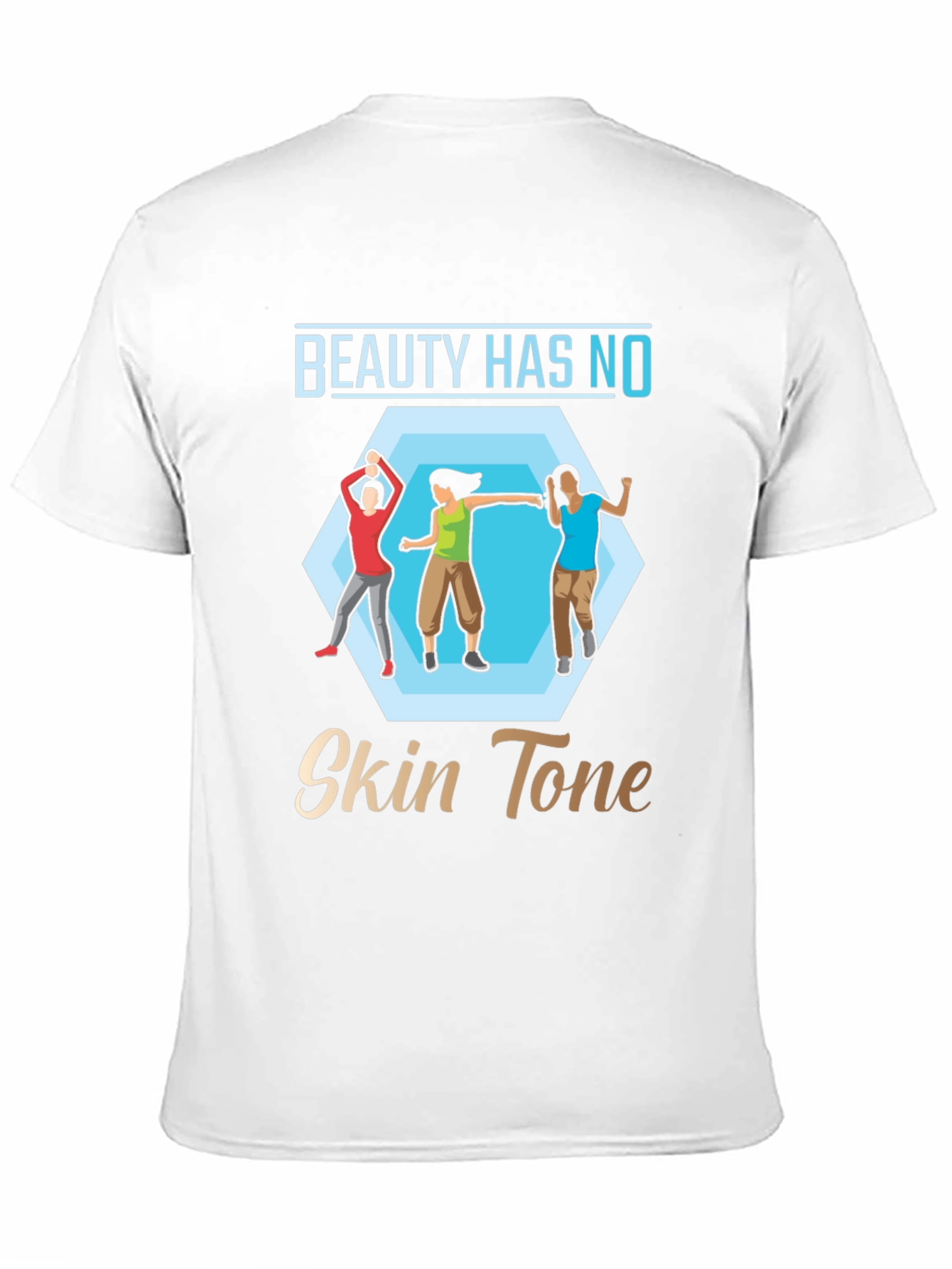 Black Beauty Has No Skin Tone Graphic T-Shirt view 11