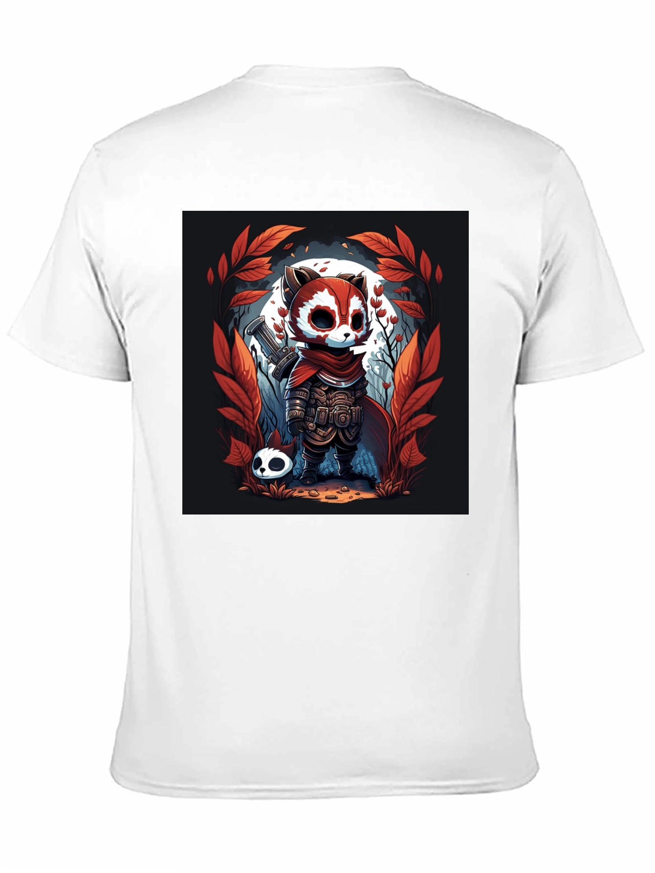 Black Guardian Raccoon Graphic T-Shirt view 11