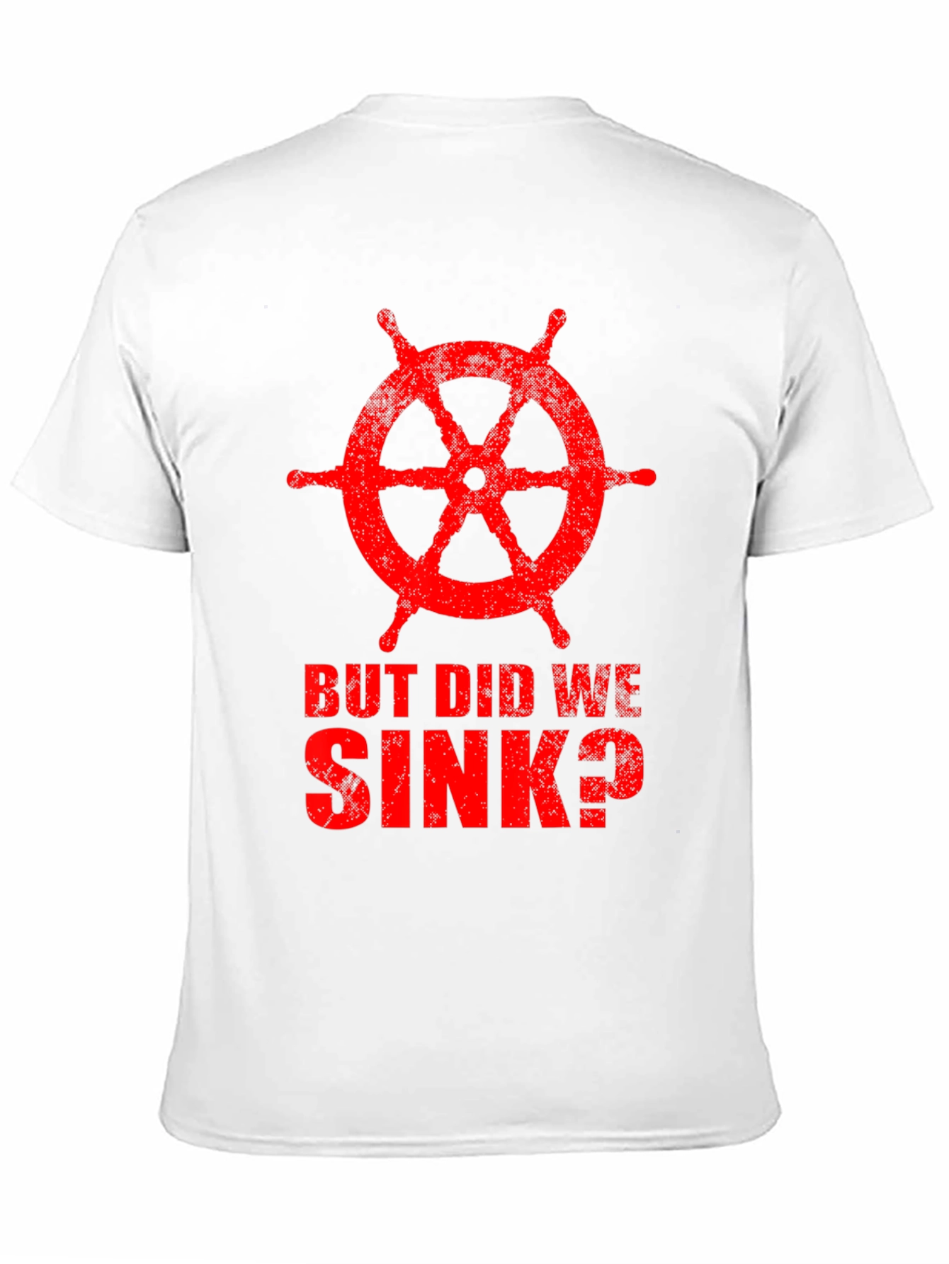 Black But Did We Sink? Graphic Tee - Nautical T-Shirt view 11