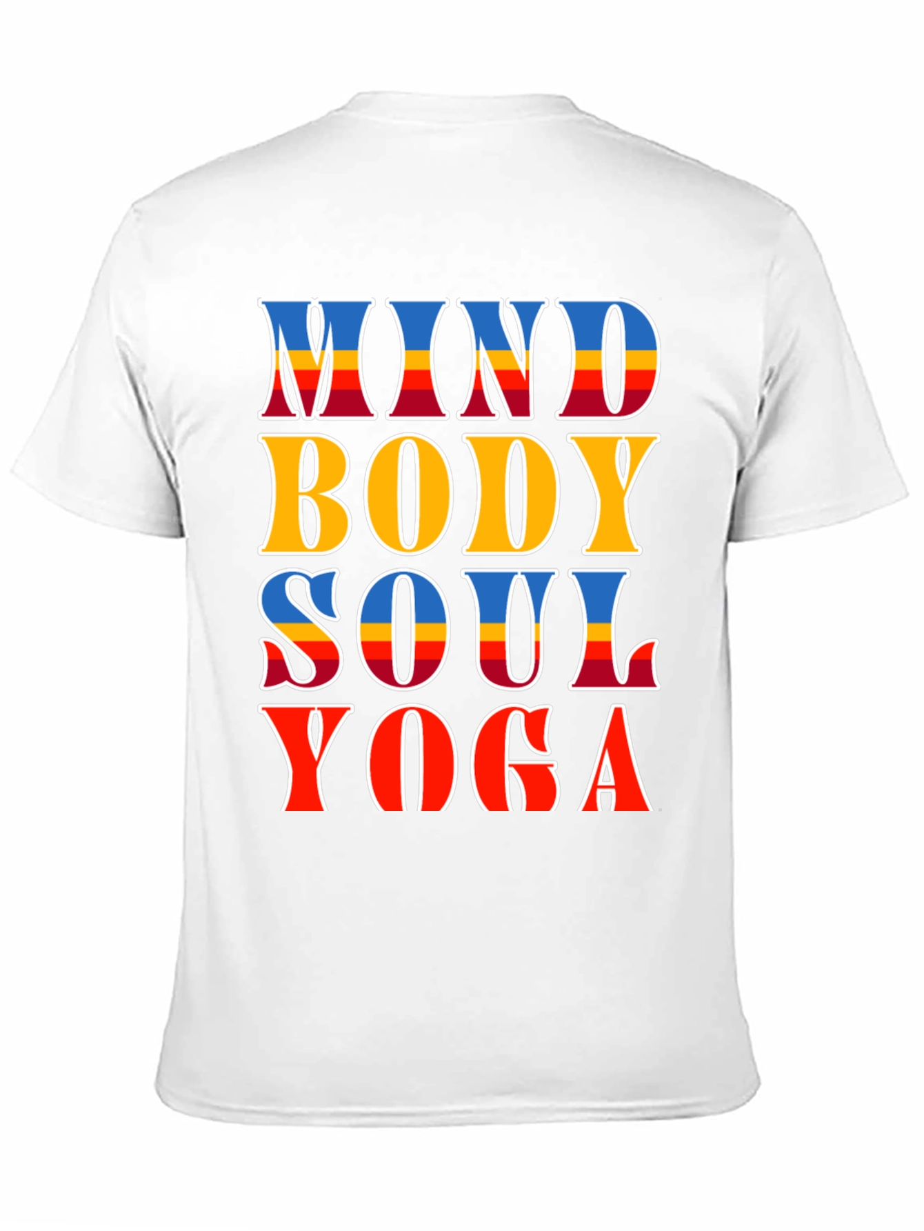 Mind Body Soul Yoga T-Shirt - Spiritual Comfort - 11