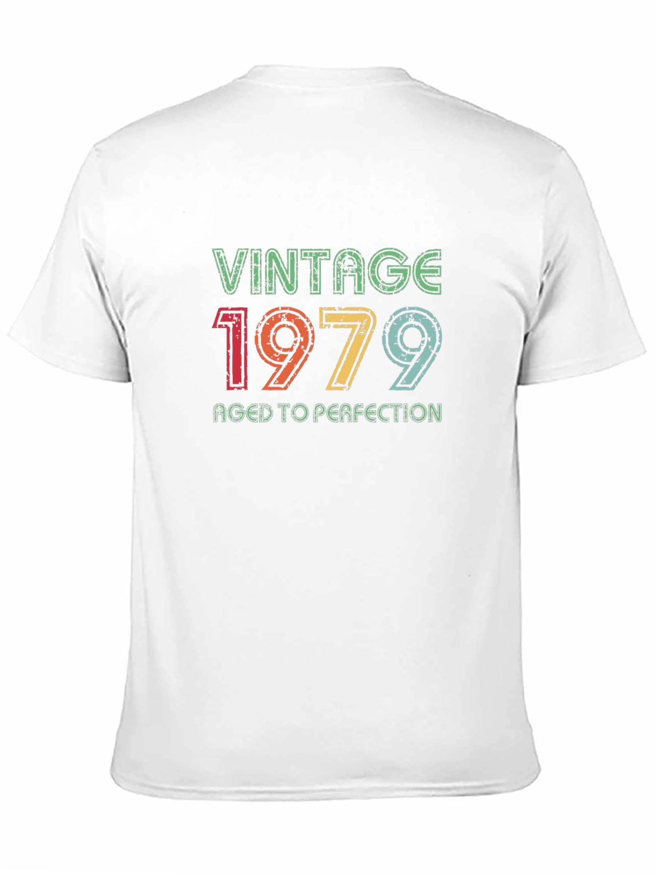 Black Vintage 1979 Aged to Perfection T-Shirt view 11