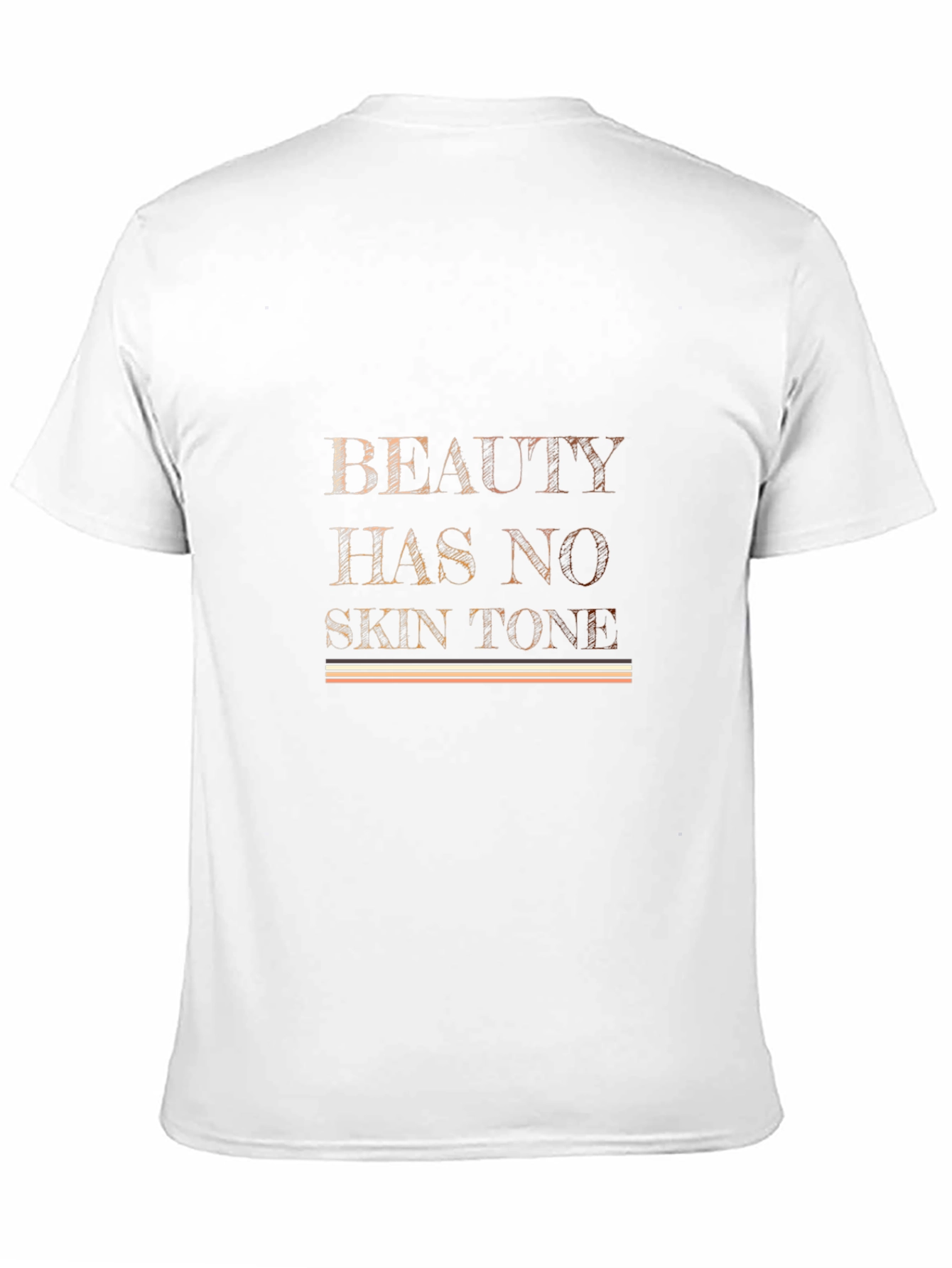 Black Beauty Has No Skin Tone Graphic T-Shirt view 11
