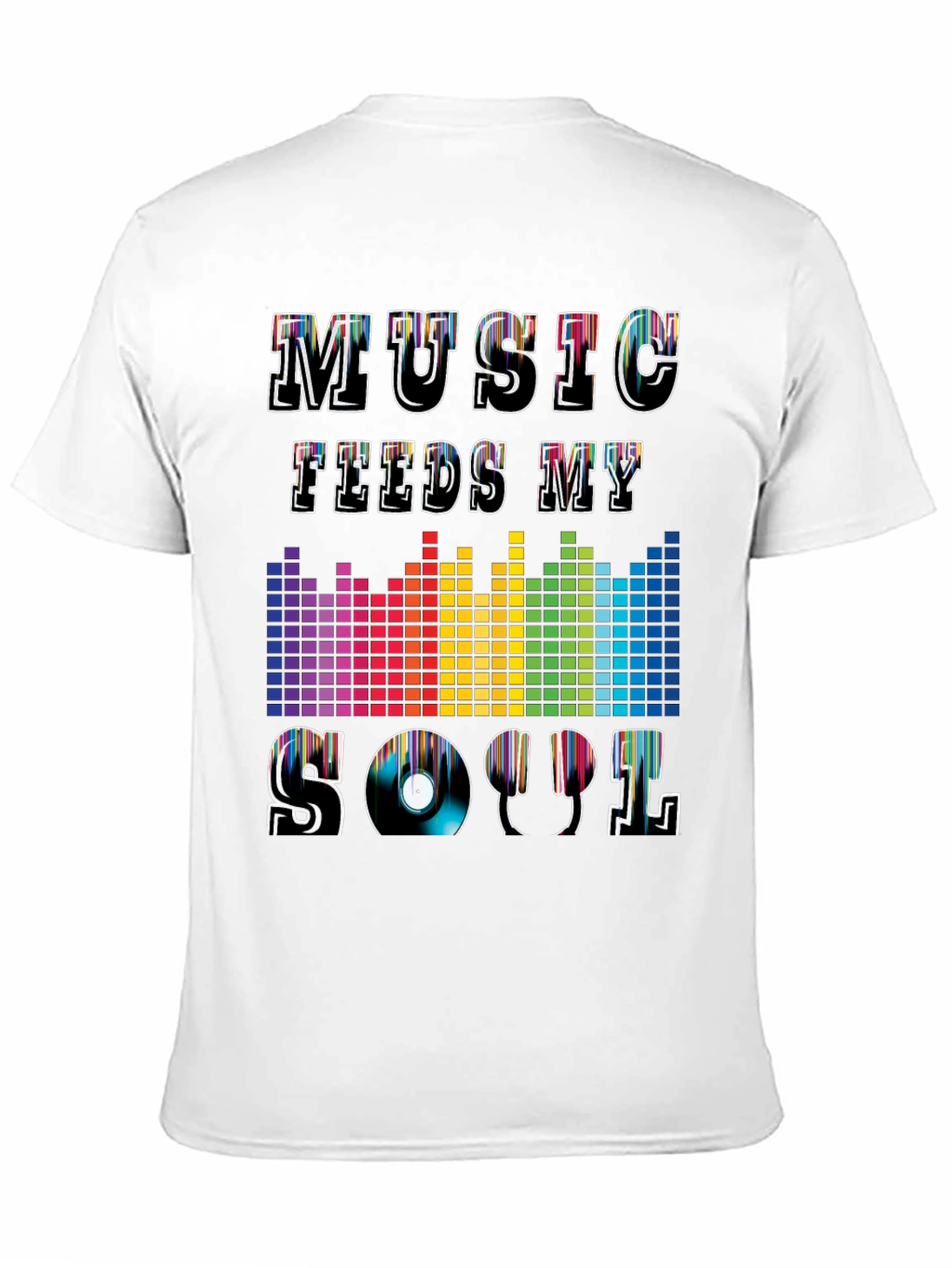 Black Music Feeds My Soul Graphic Tee view 11