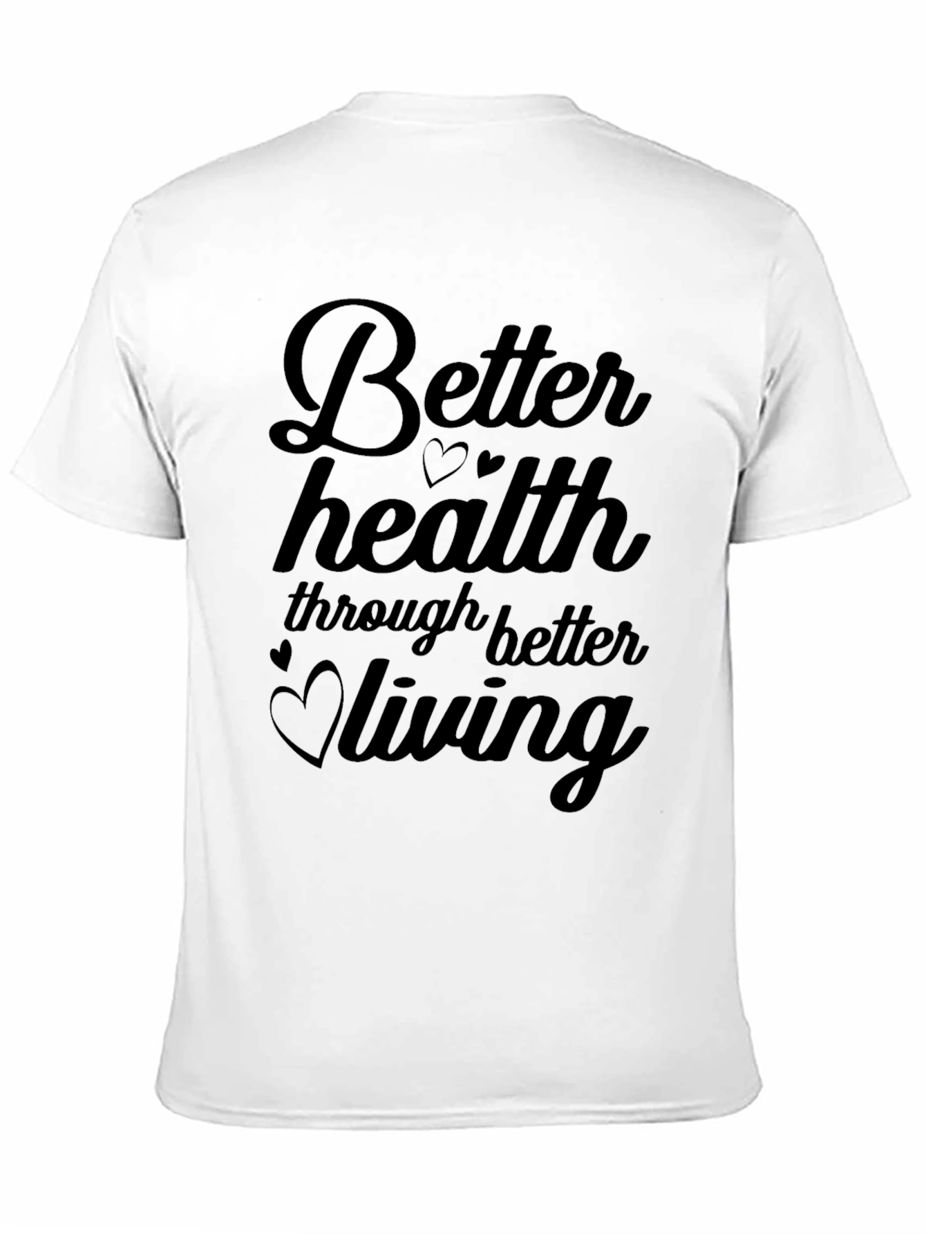 Black Better Health Graphic Tee - Soft Cotton Blend view 11