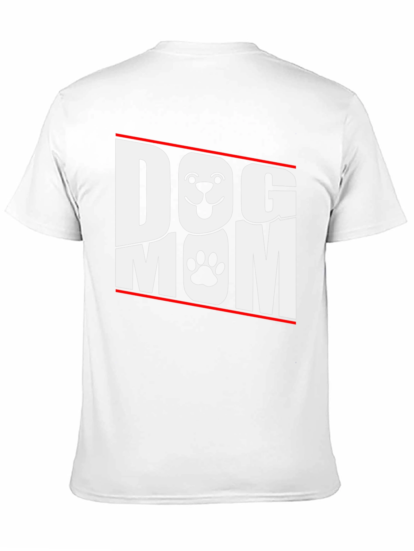 Black Dog Mom Graphic T-Shirt - Black view 11