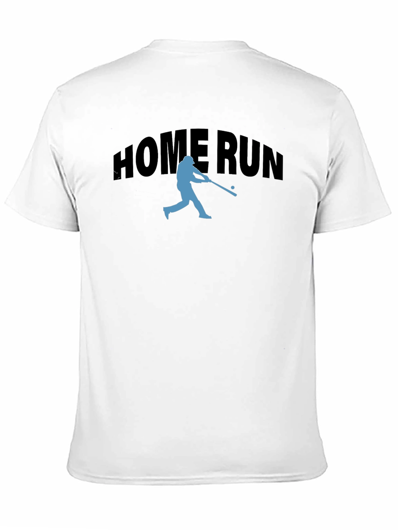 Black Home Run Baseball Graphic Tee - Stylish Men's T-Shirt view 11