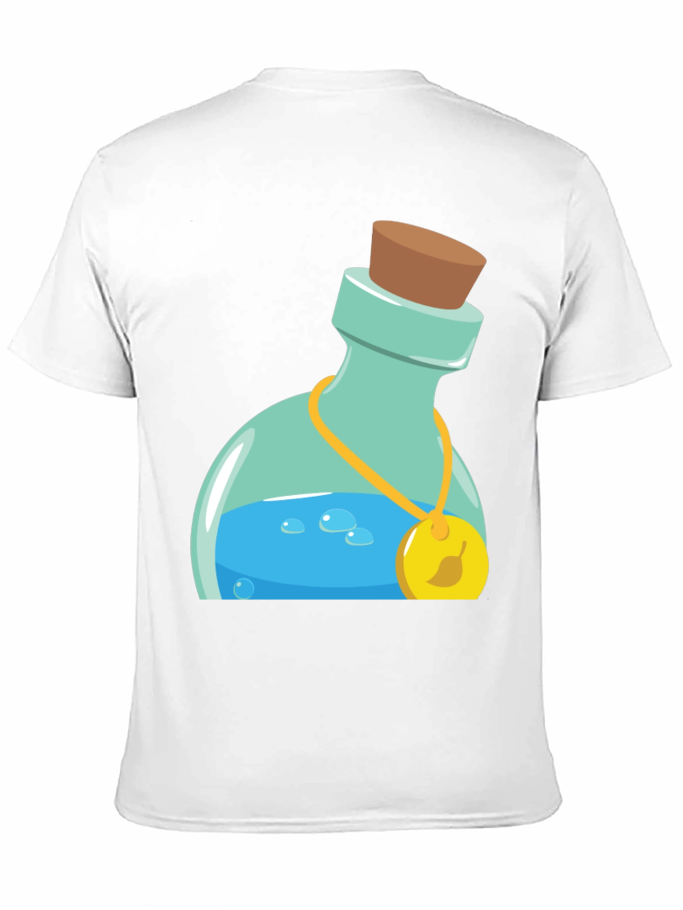 Black Potion Bottle Graphic Tee - Black view 11