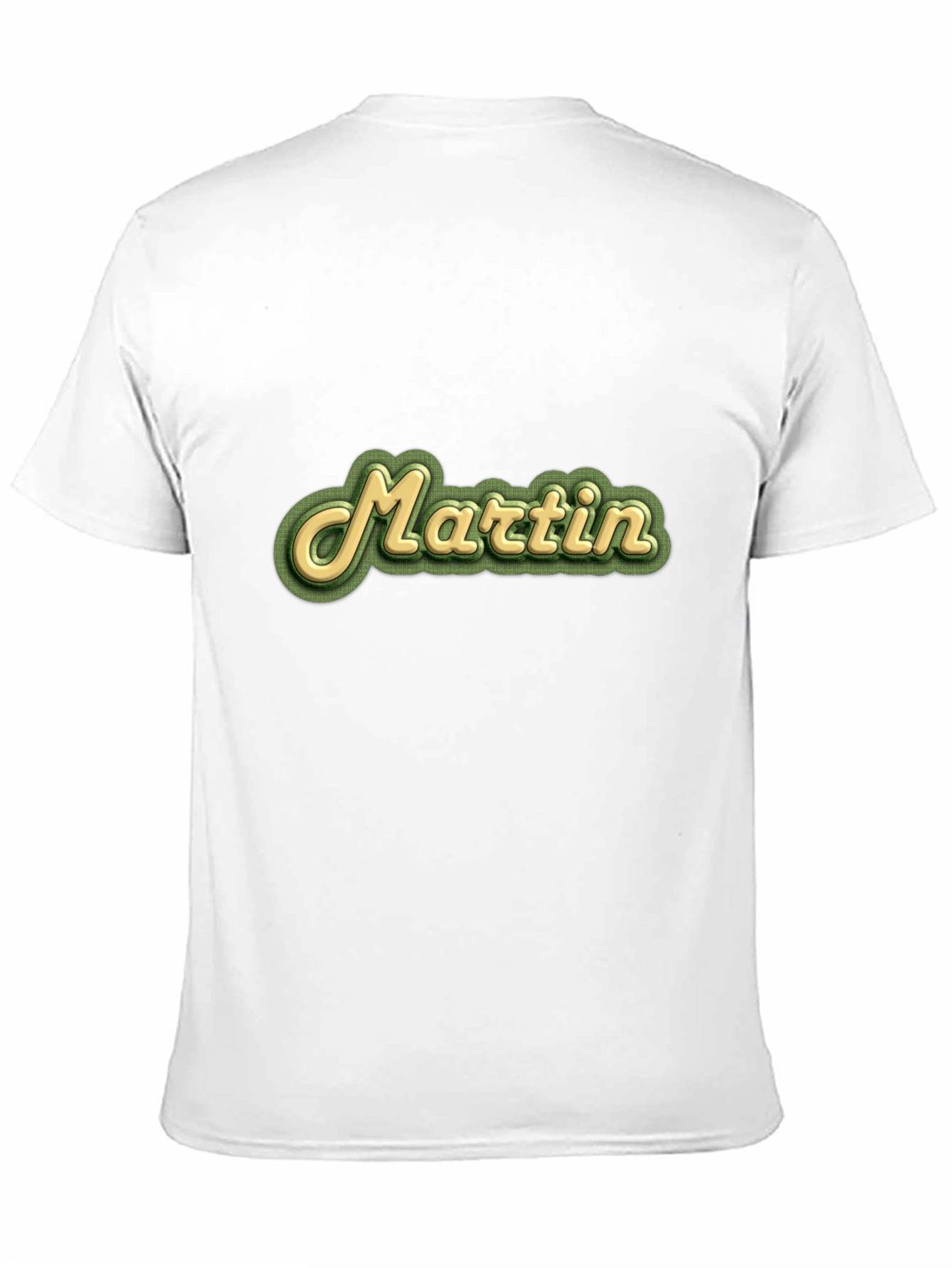 Black Martin Retro Style Black T-Shirt view 11