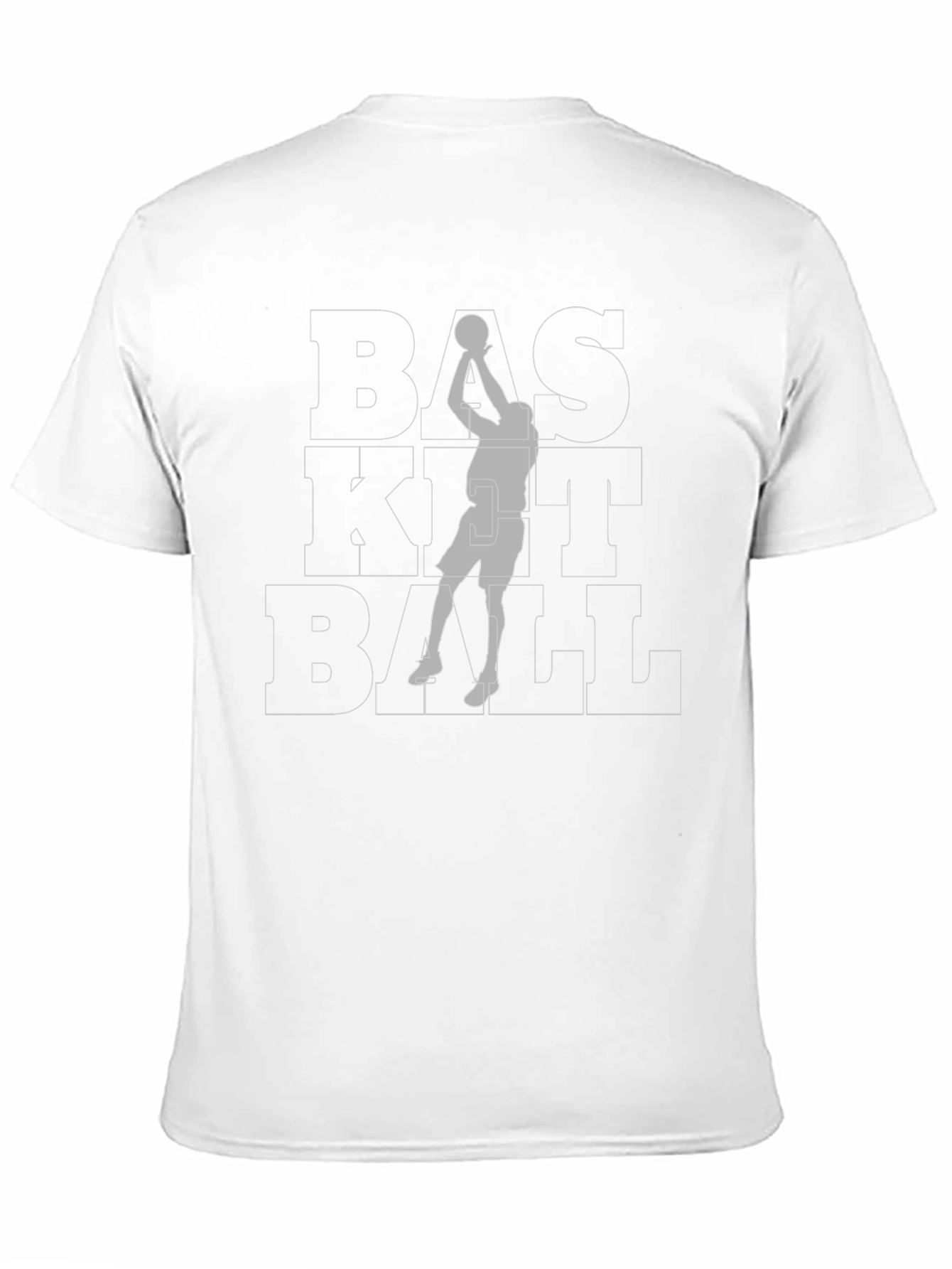 Black Basketball Graphic Tee - Black view 11