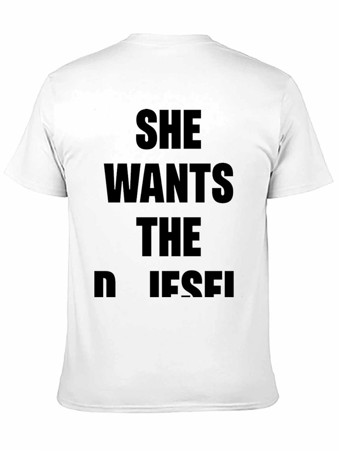 Black She Wants The Diesel Black T-Shirt view 11