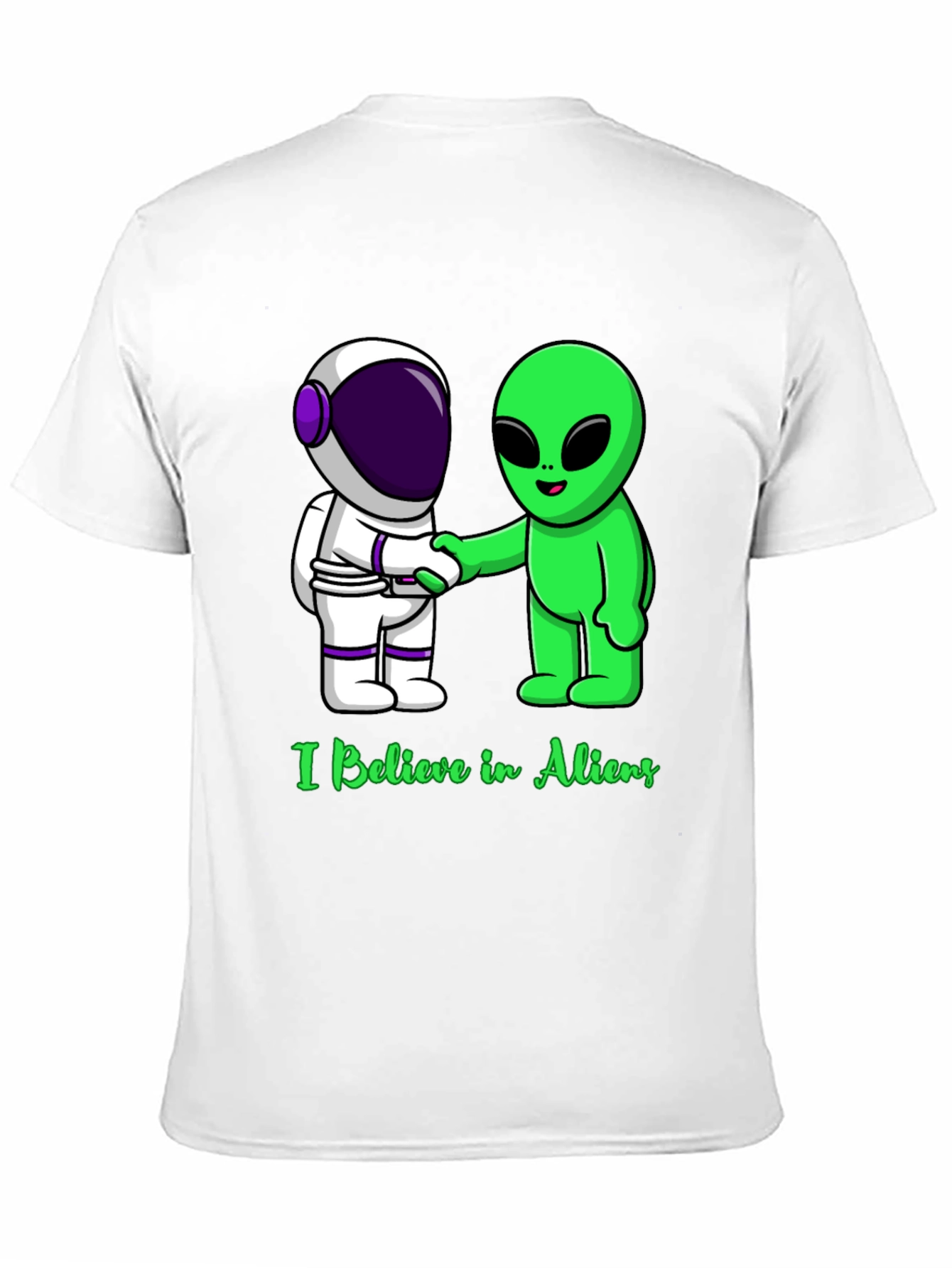 I Believe in Aliens Graphic T-Shirt - 11