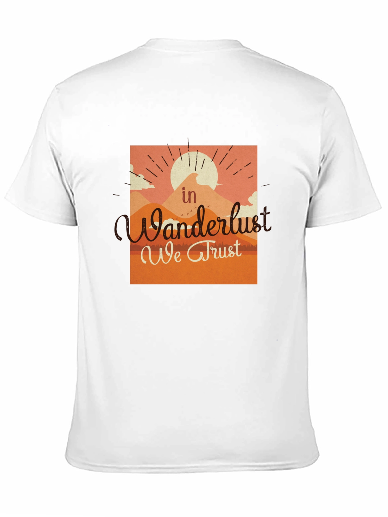 Black Wanderlust Graphic Tee - Adventure Awaits! view 11