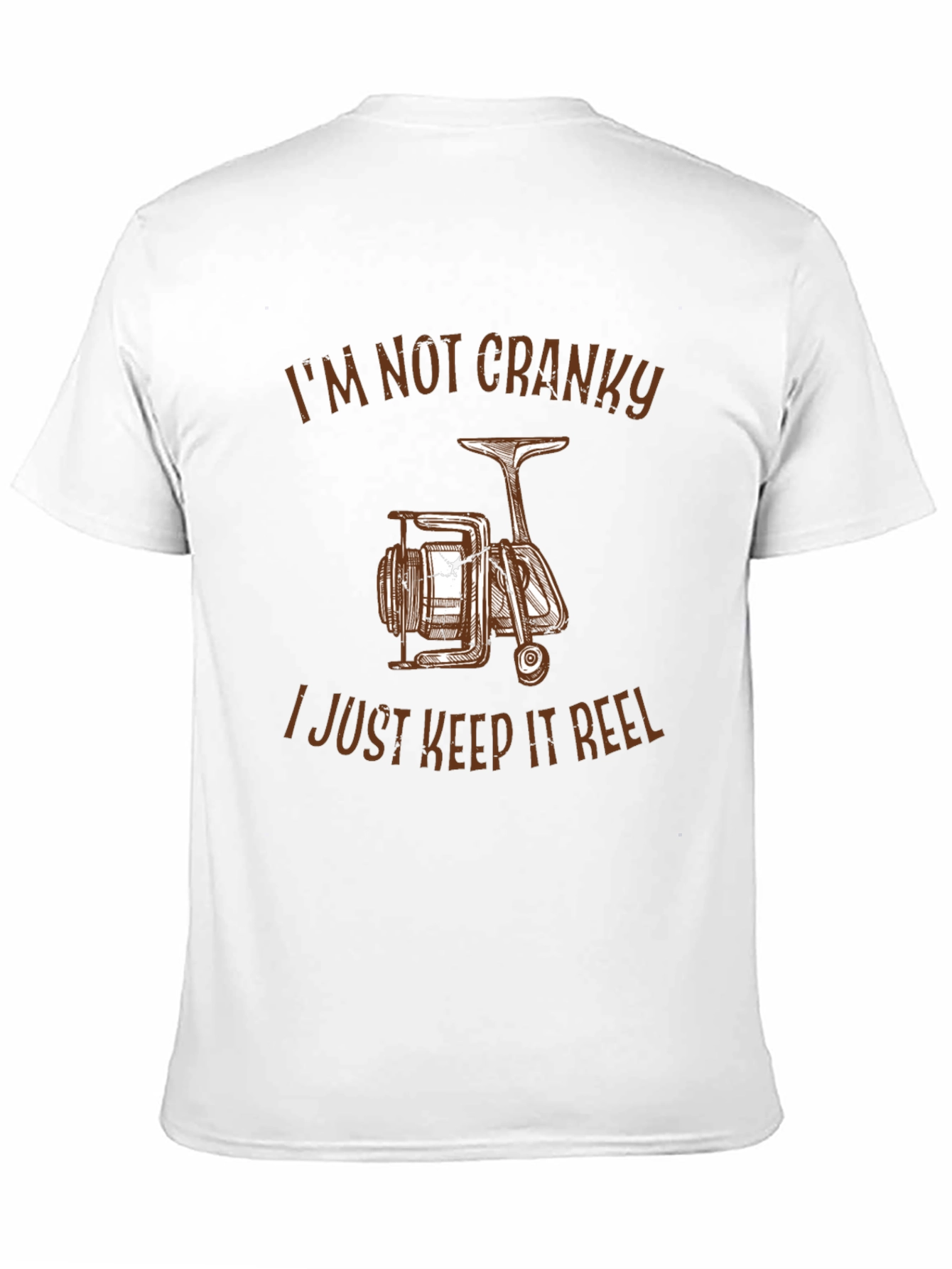 Black Funny Fishing T-Shirt - I Just Keep It Reel view 11