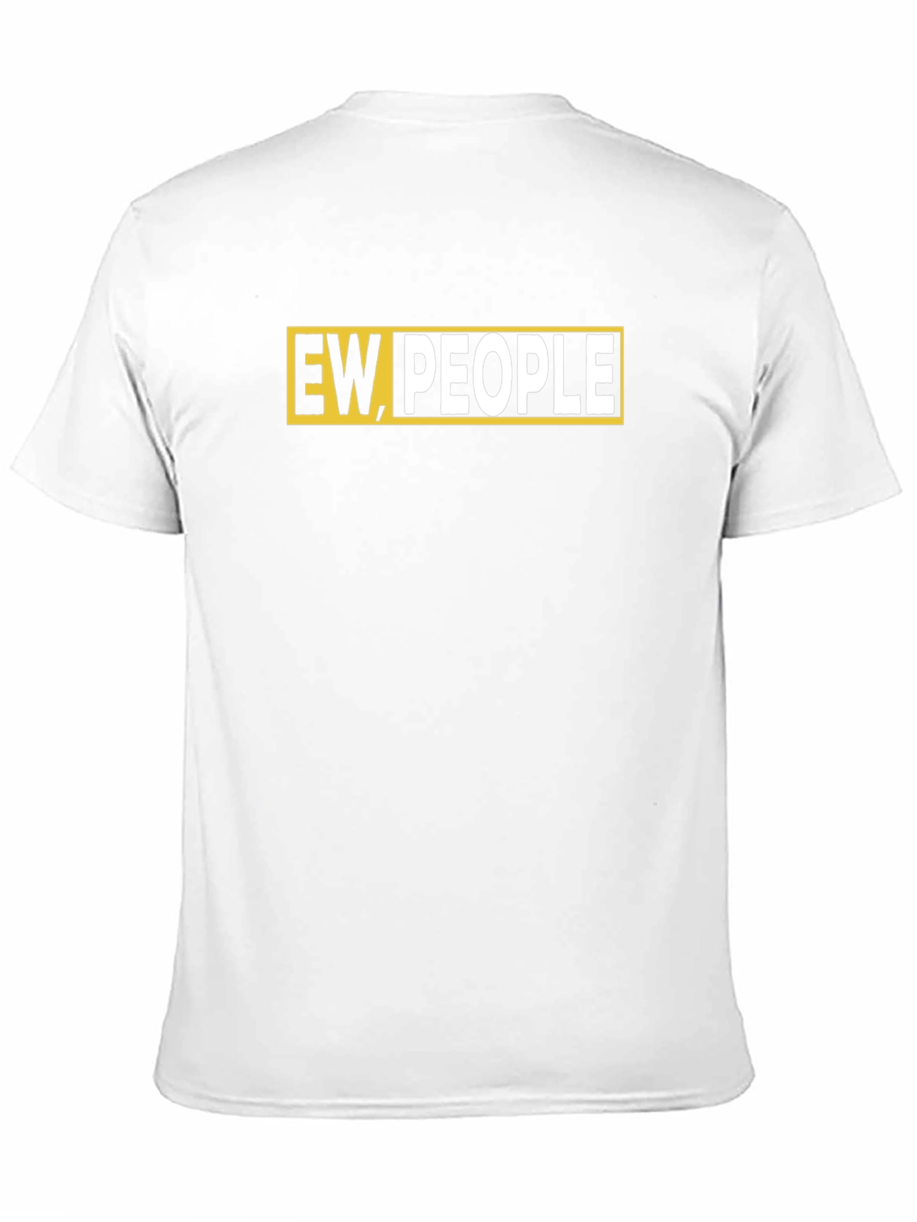 Black Ew, People T-Shirt - Funny Graphic Tee view 11